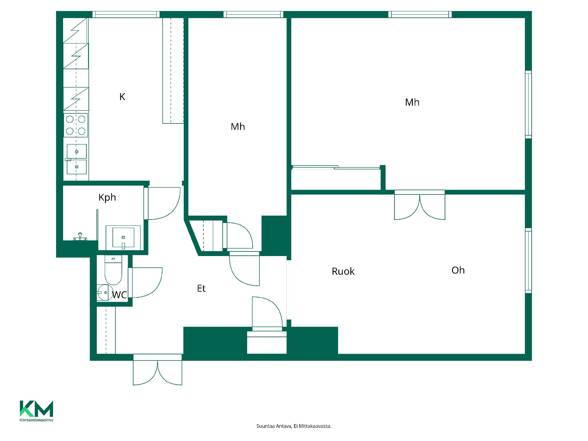 Albertinkatu 18, Punavuori, Helsinki