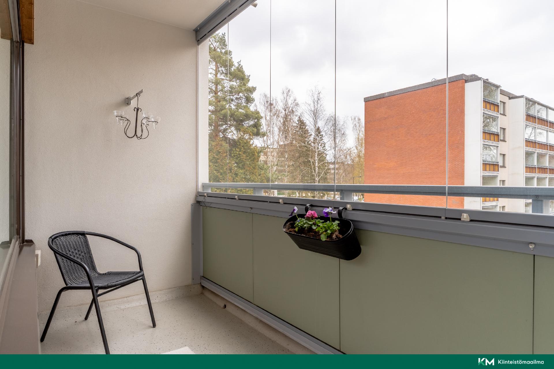 Parveke etelän suuntaan
