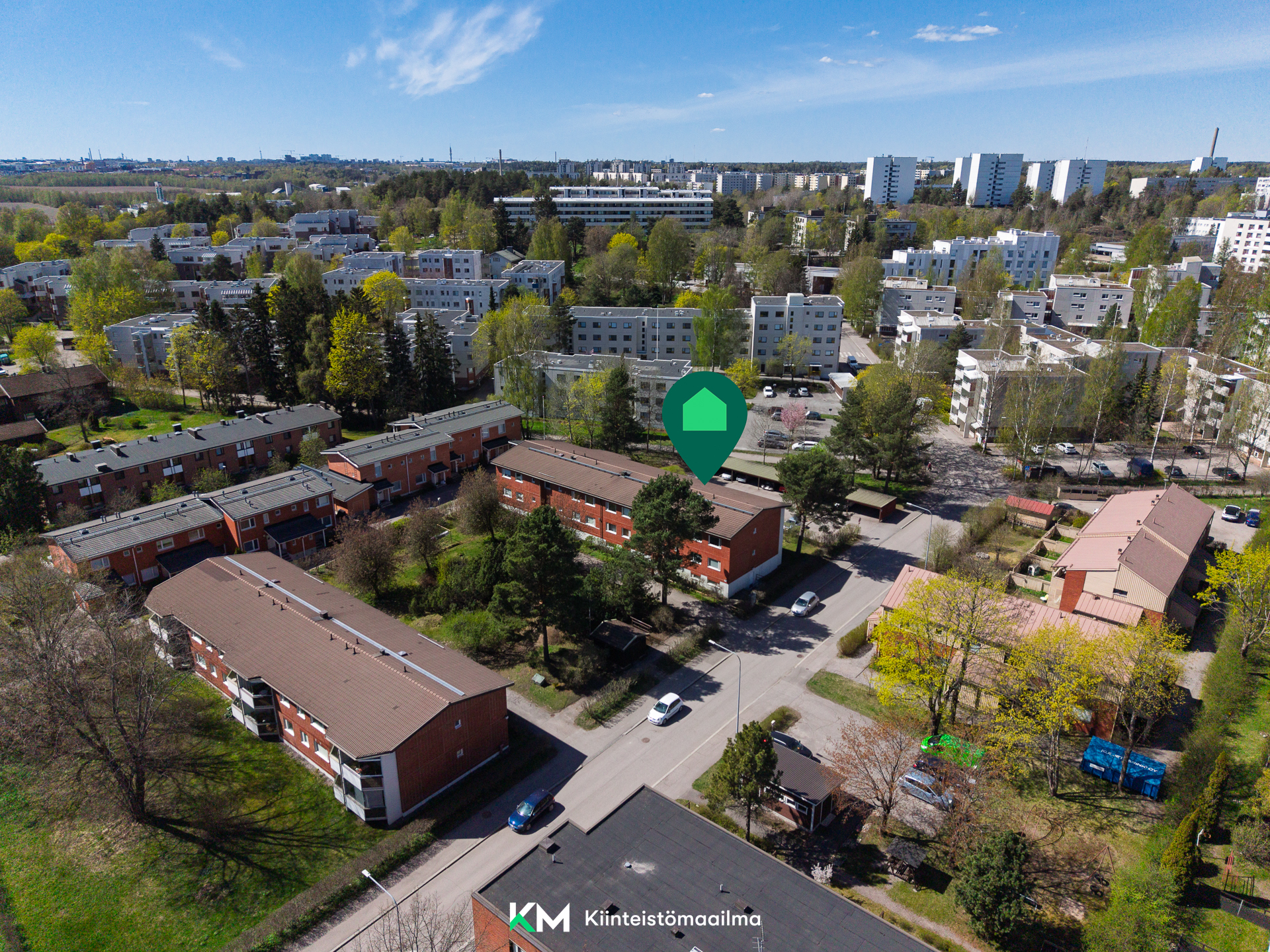 Ilmakuvaa alueelta