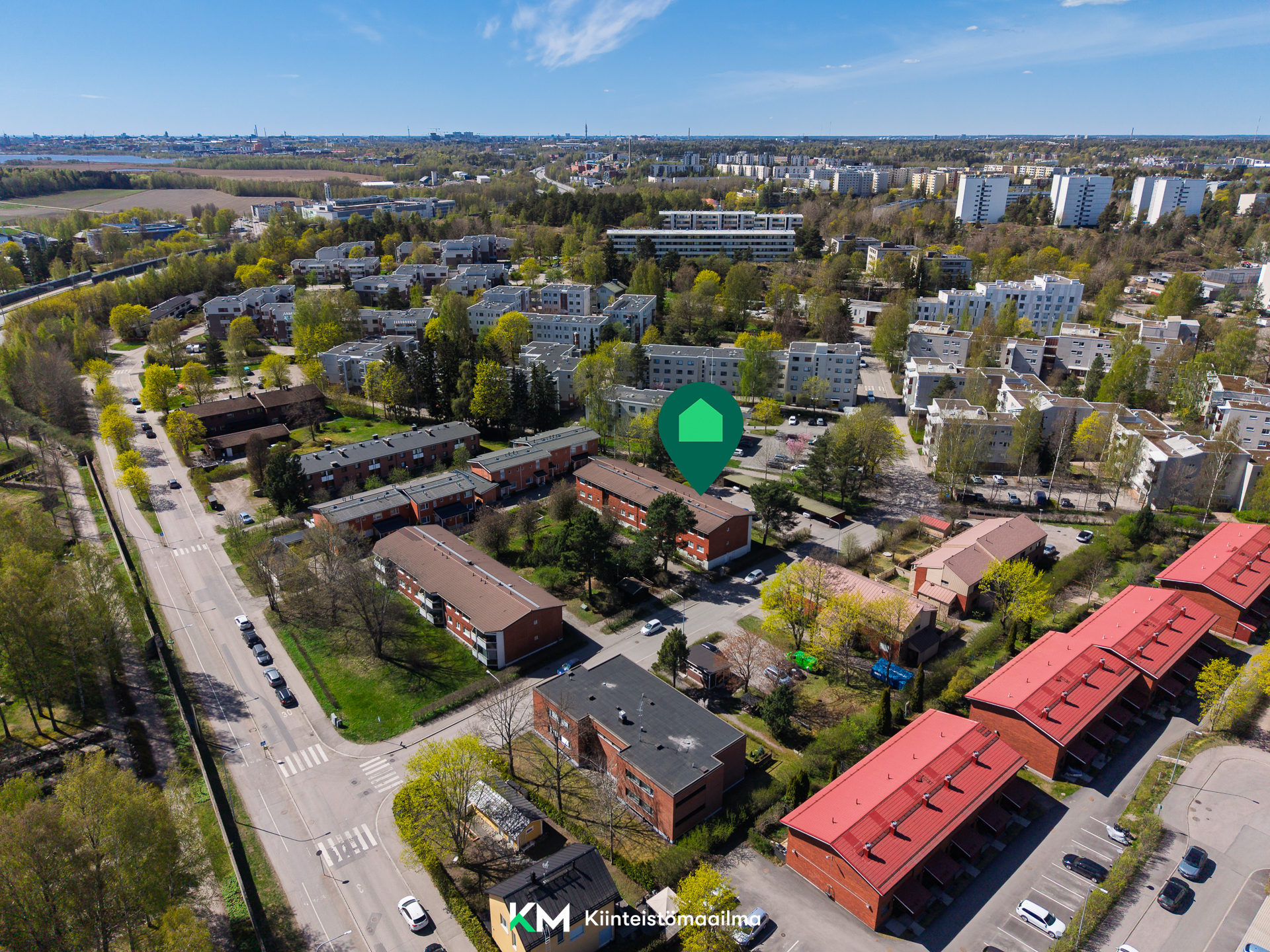 Ilmakuvaa alueelta