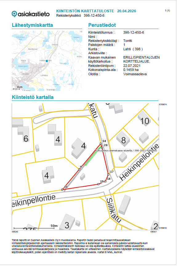 Myyräkatu 2, Ahtiala, Lahti