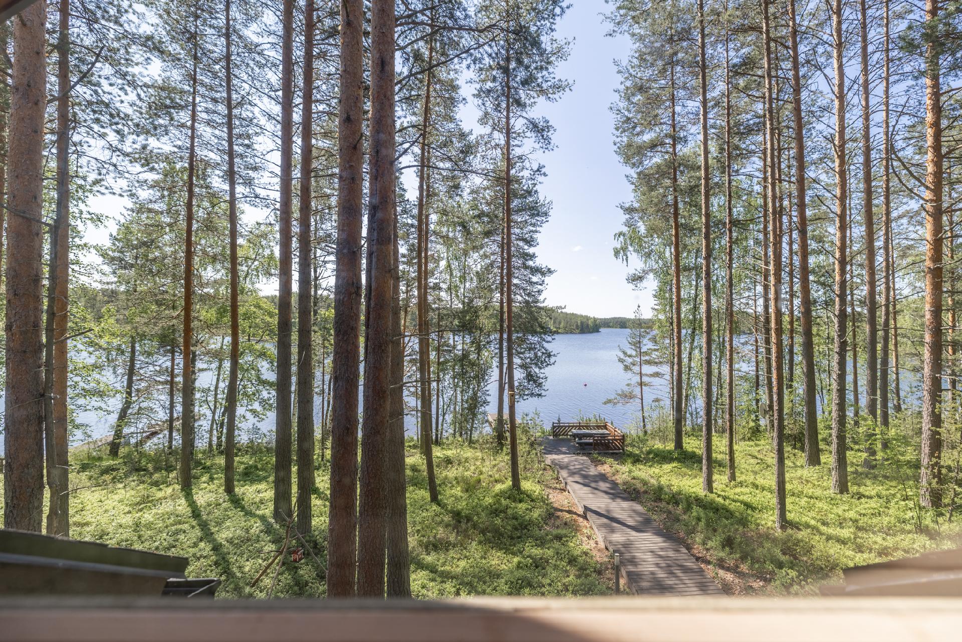 maisemaa yläkerrasta