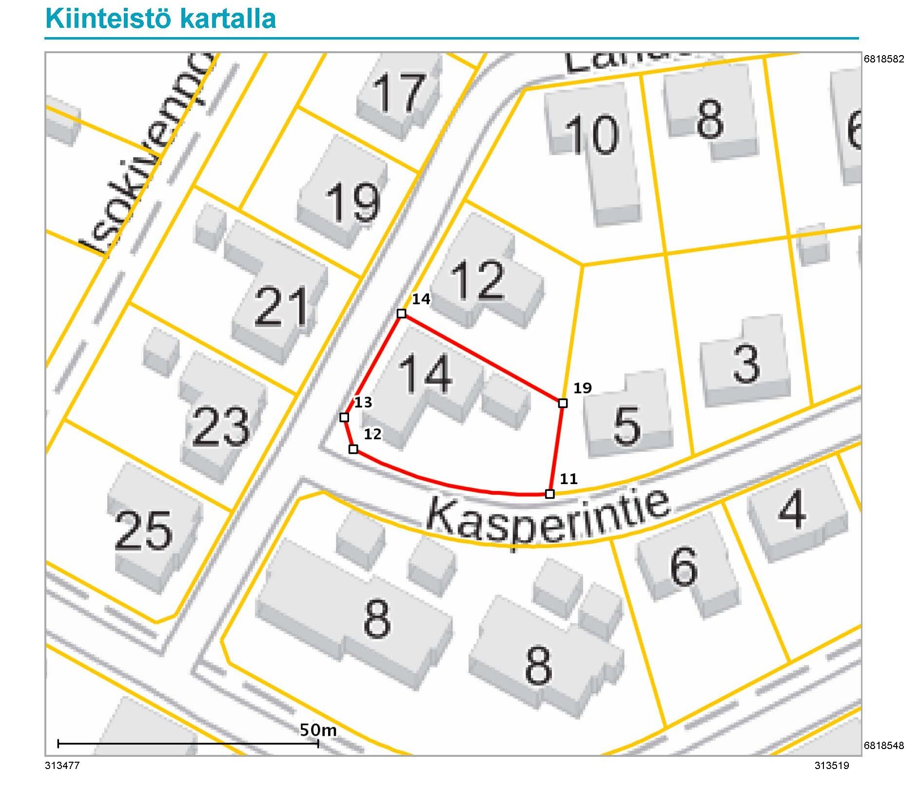 Lähdemutka 14, Keskisen alue, Nokia