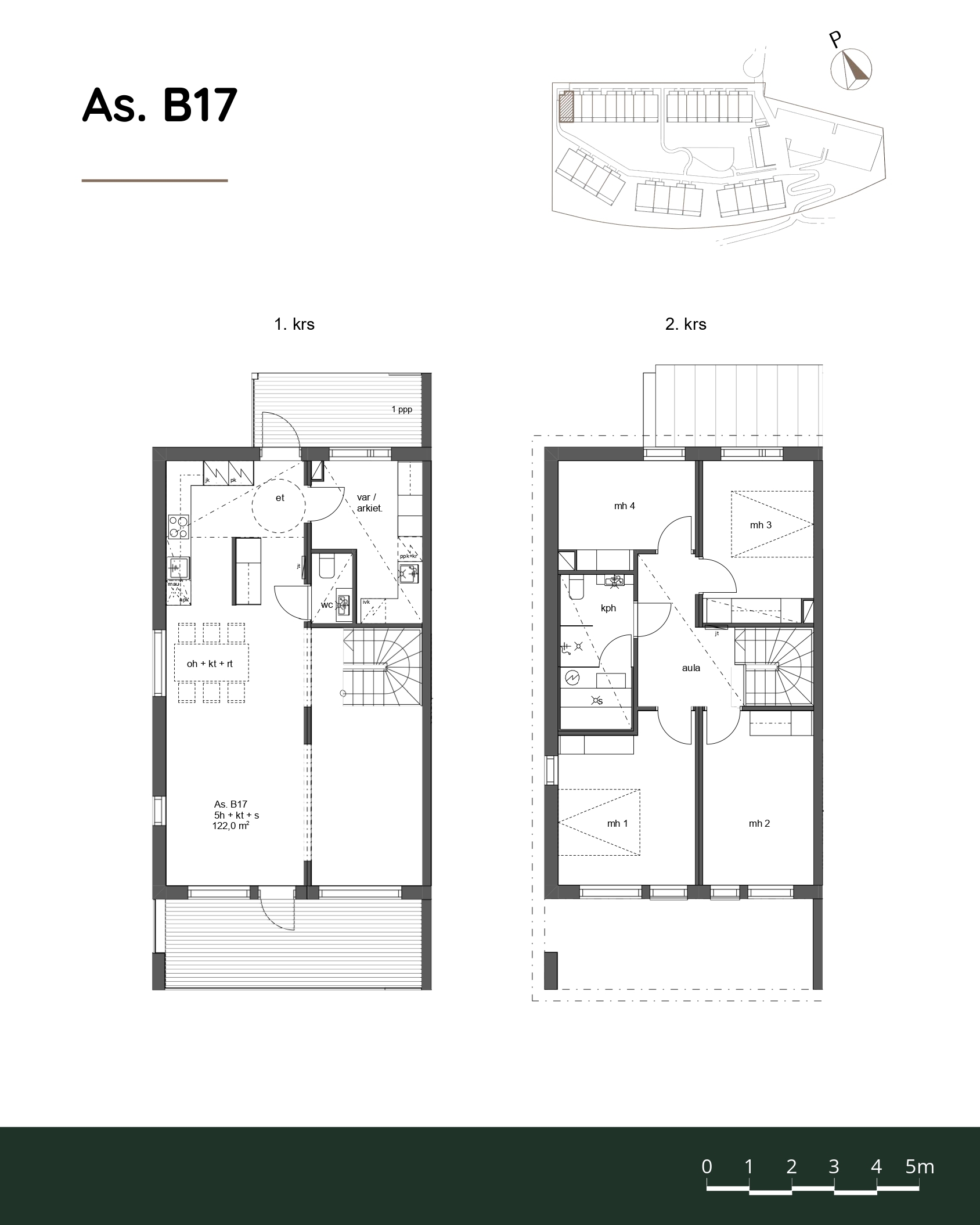 Rauhaniementie 5 B 17, Äijälä, Jyväskylä