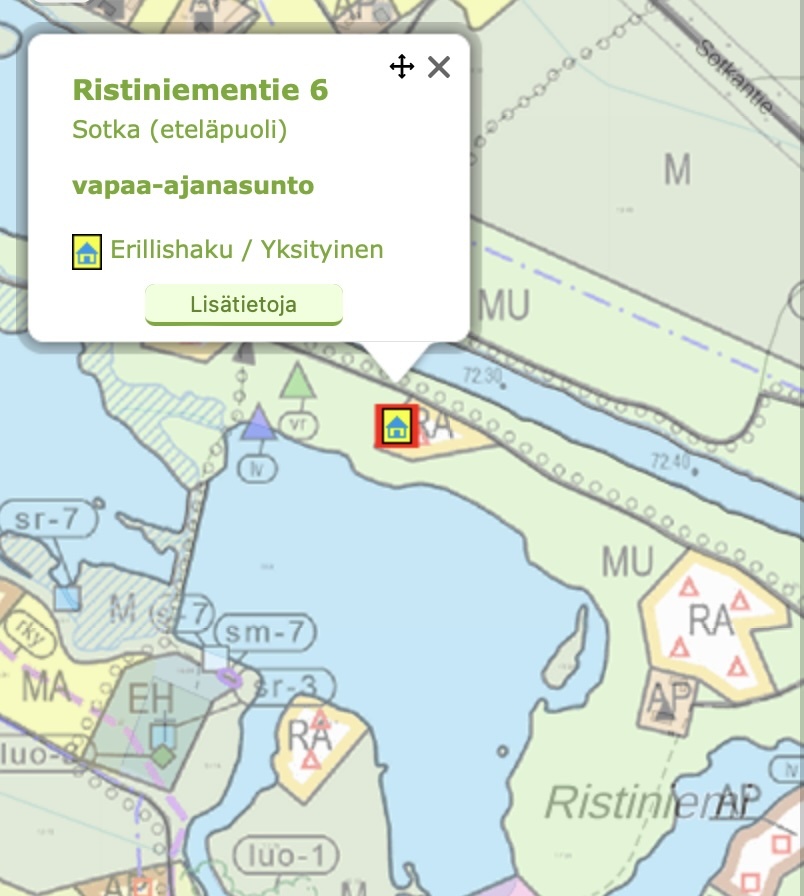 Ristiniementie 6, Sotkajärvi, Utajärvi