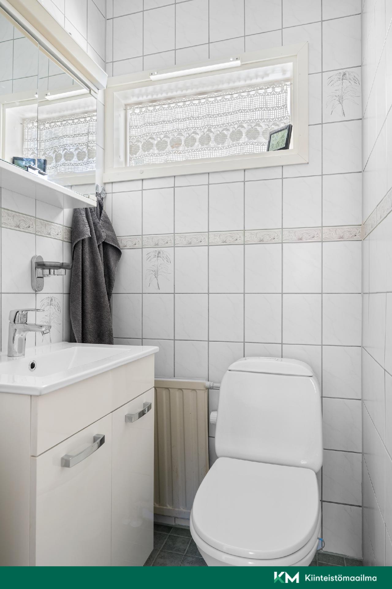 Yläkerran wc tila