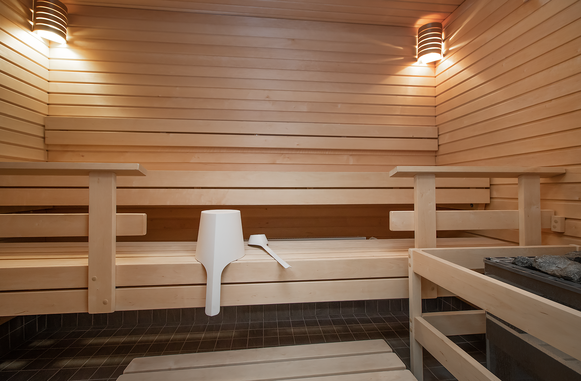 Taloyhtiön sauna 