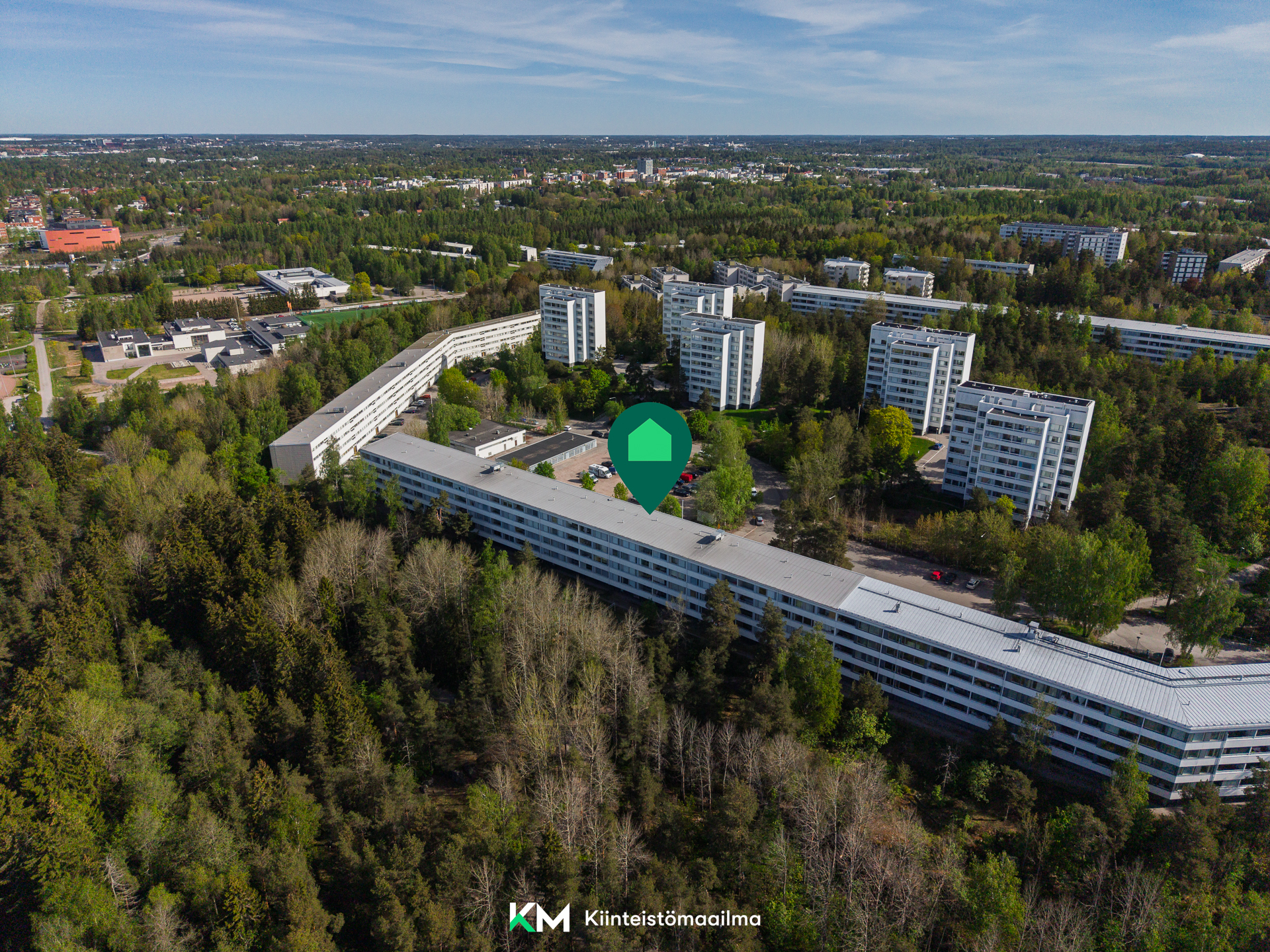 Ilmakuvaa alueelta