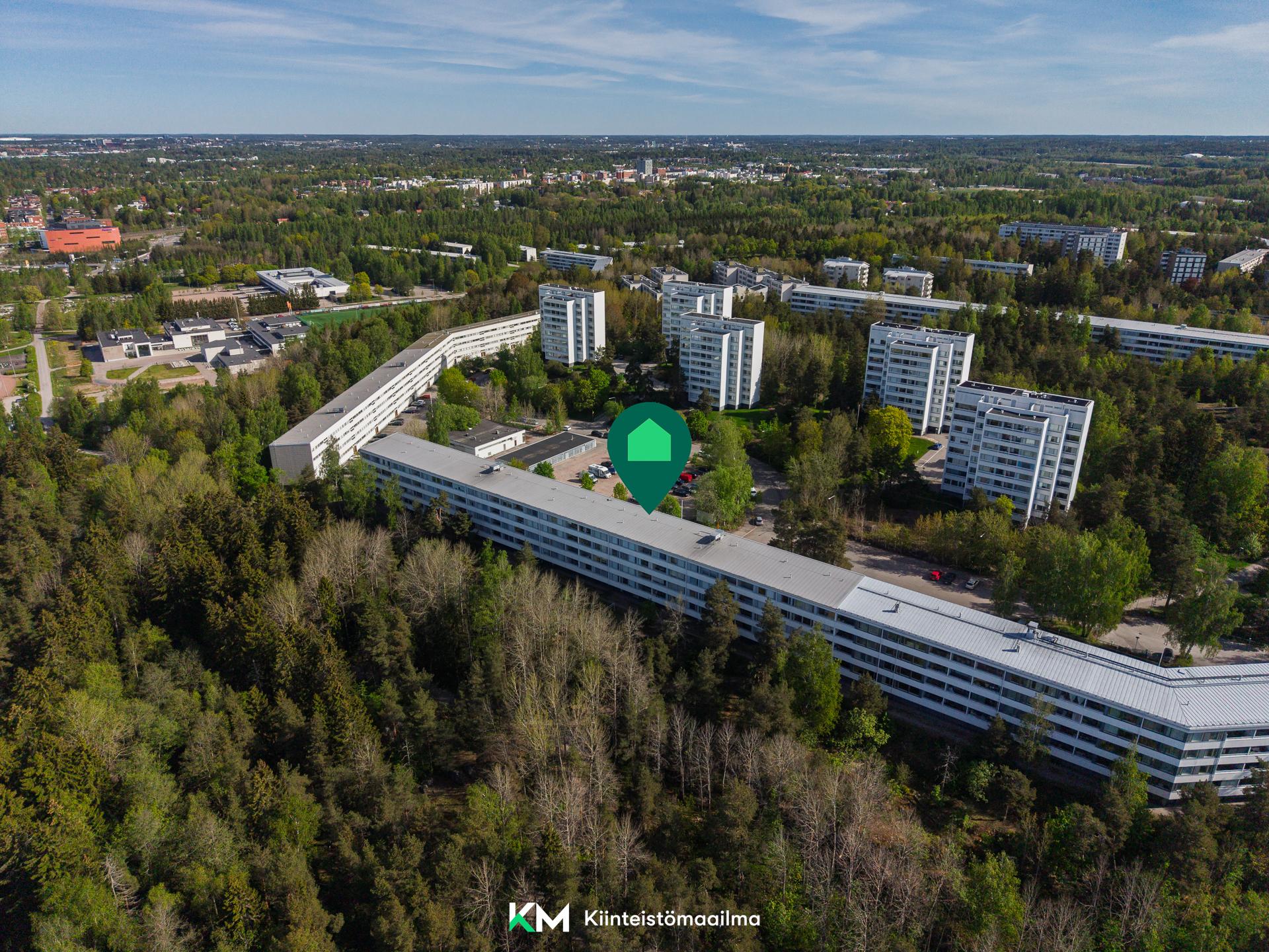 Ilmakuvaa alueelta