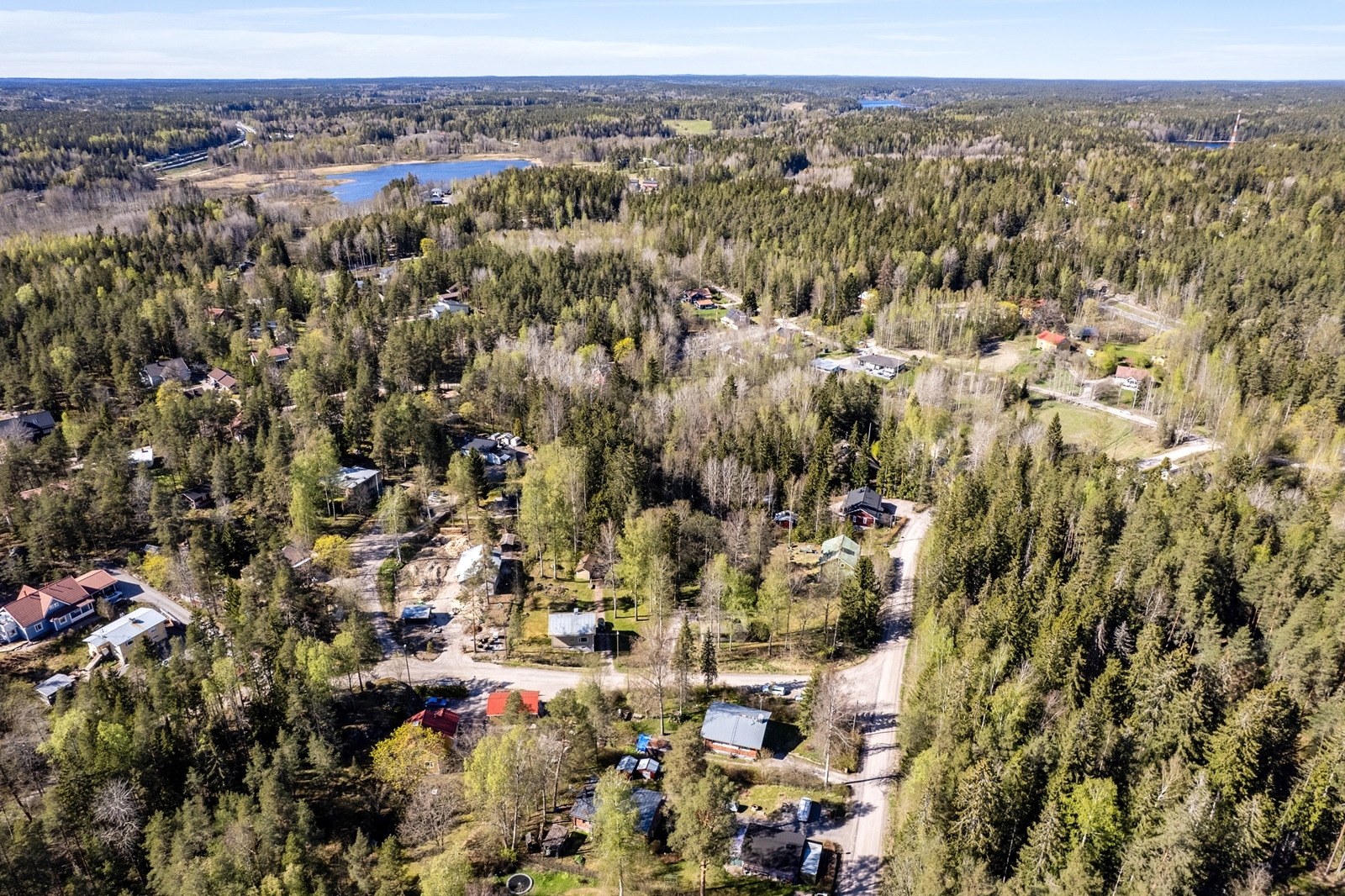 Nupurin maisemaa ilmasta