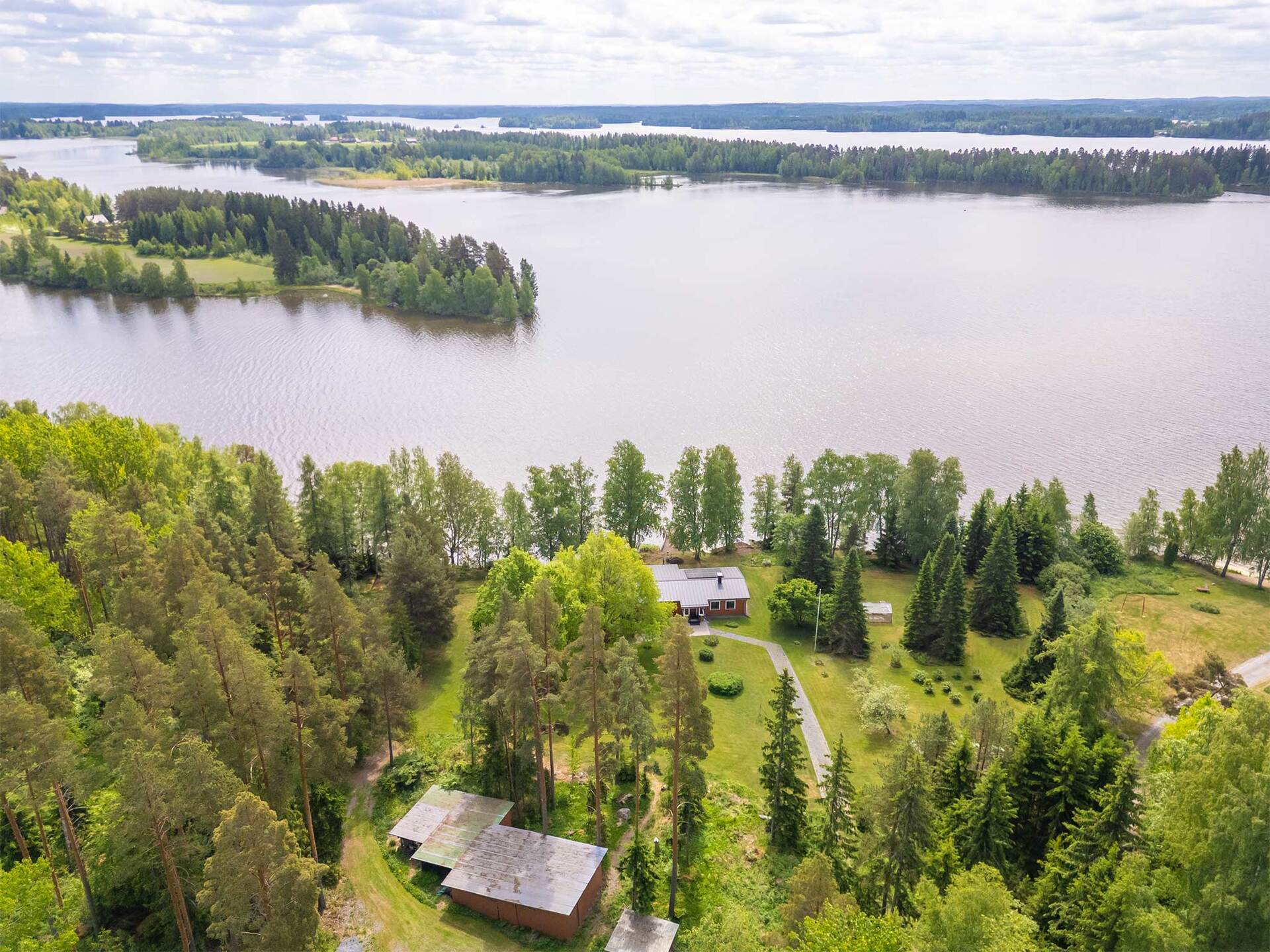 Ilmakuva tontista