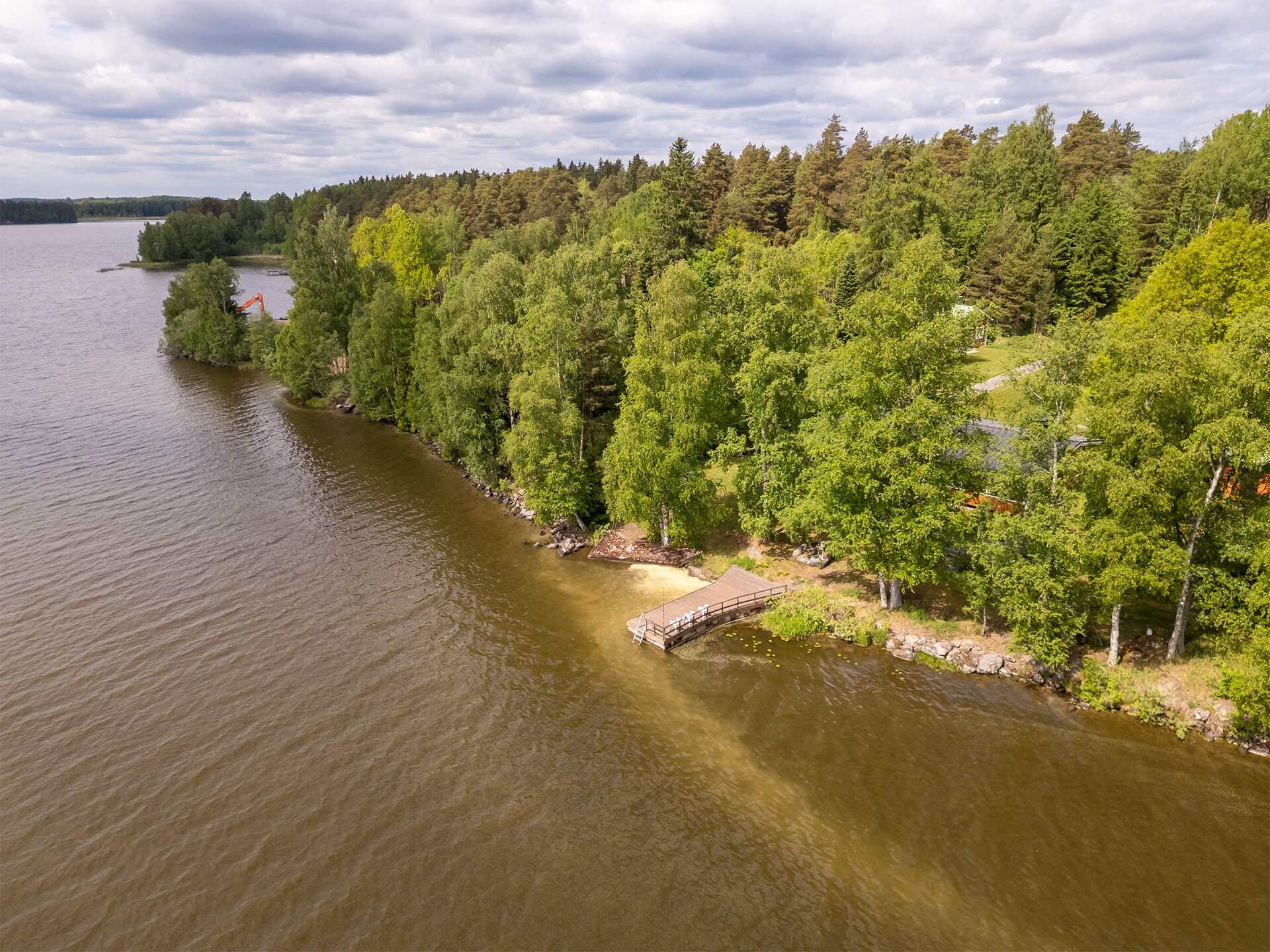 Ilmakuva rannasta