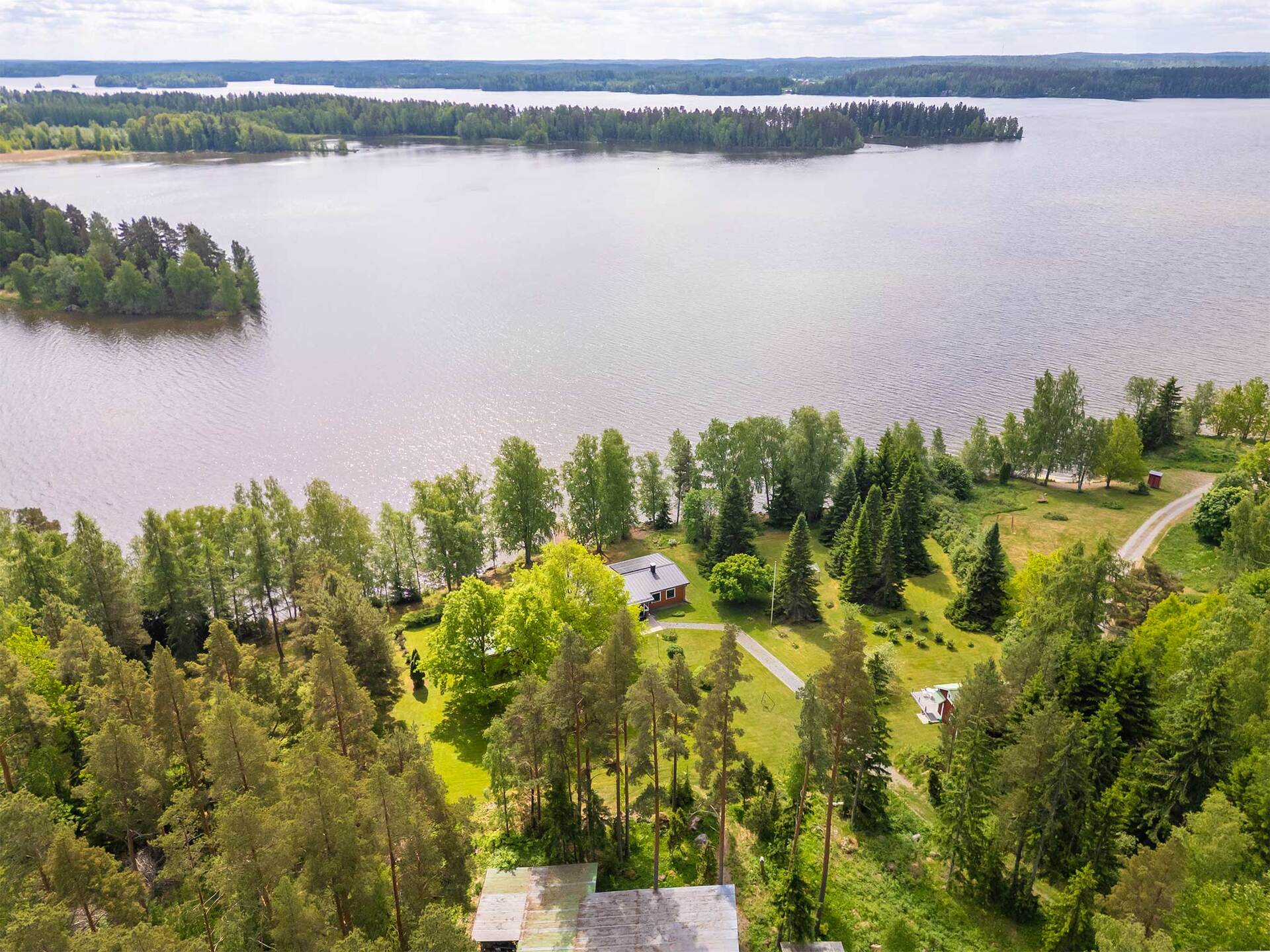 Ilmakuva tontista
