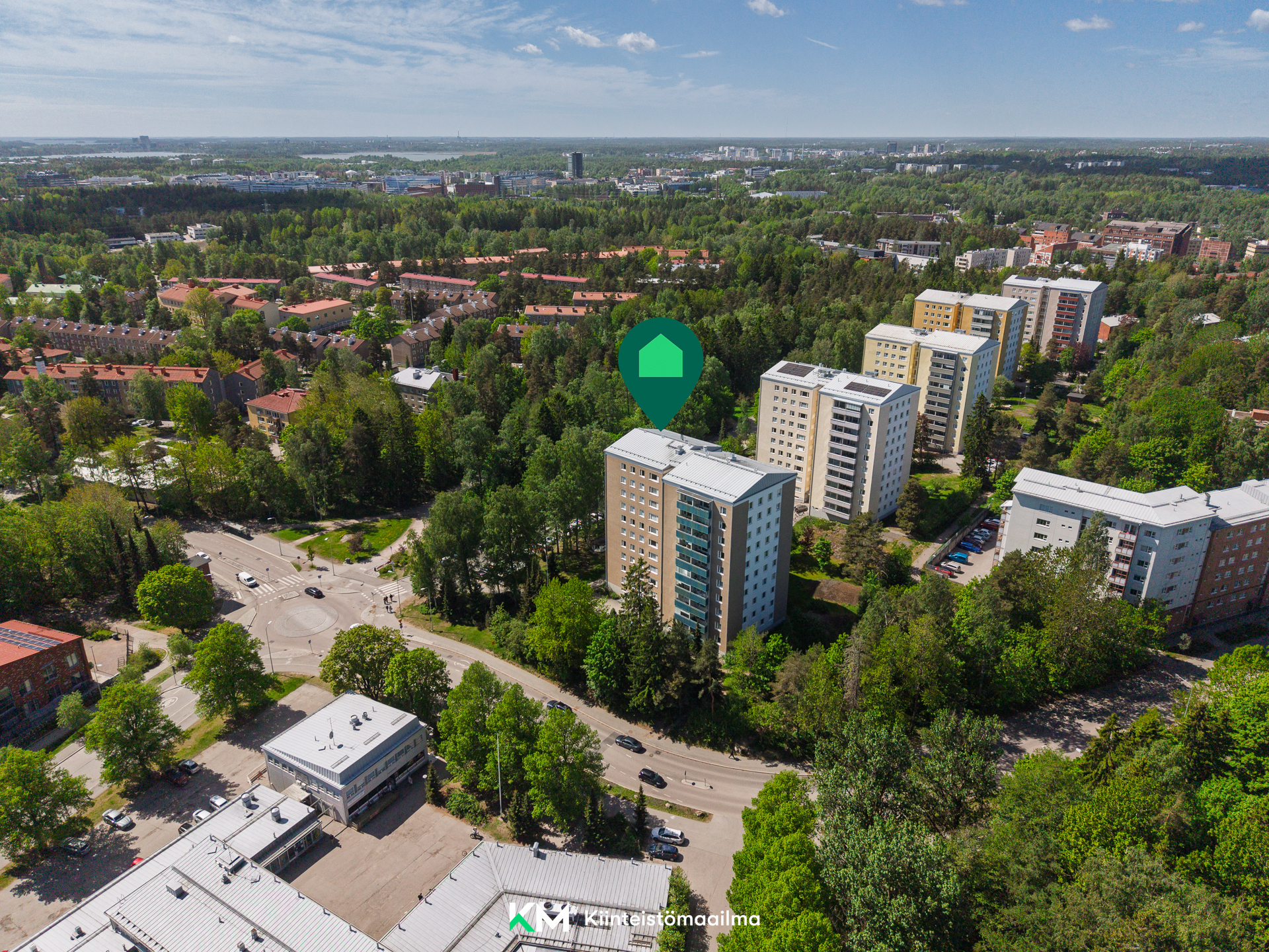 Adolf Lindforsin tie 1, Pohjois-Haaga, Helsinki