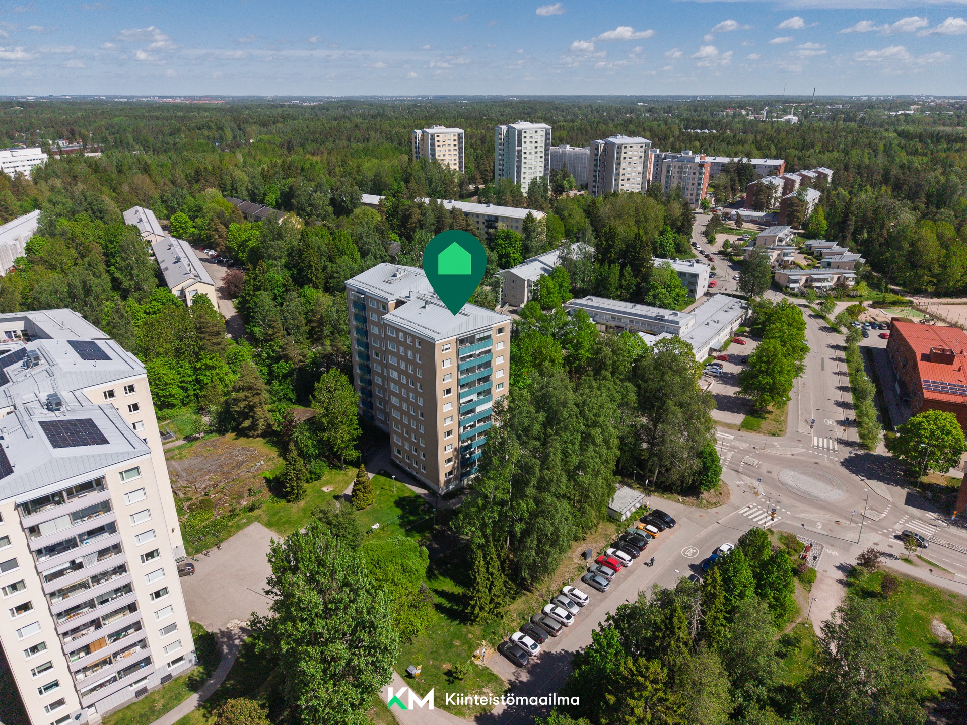 Adolf Lindforsin tie 1, Pohjois-Haaga, Helsinki