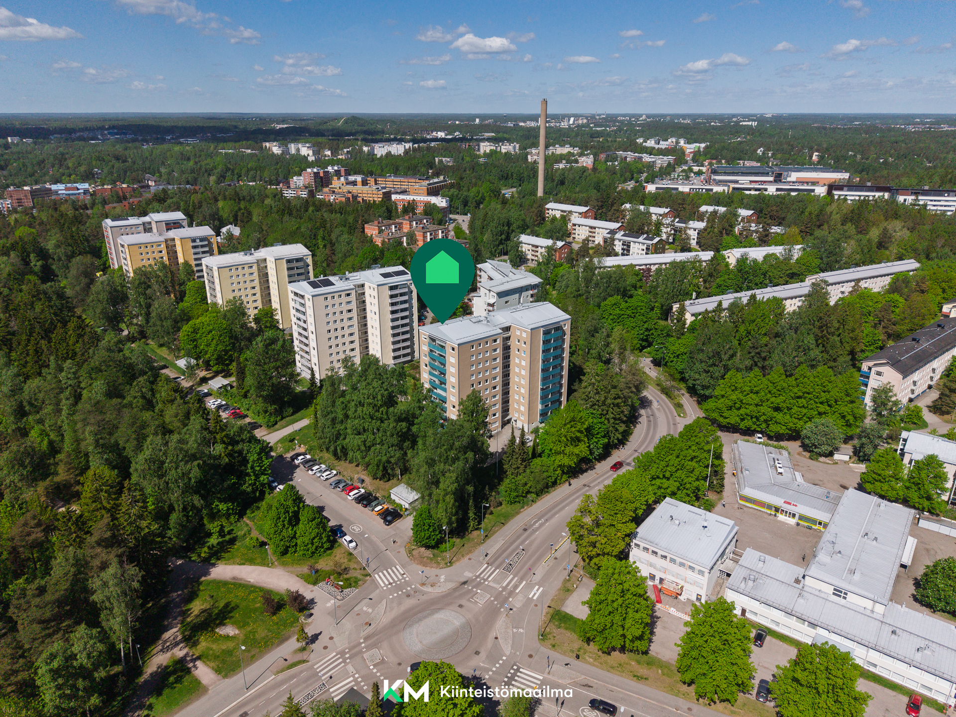 Adolf Lindforsin tie 1, Pohjois-Haaga, Helsinki