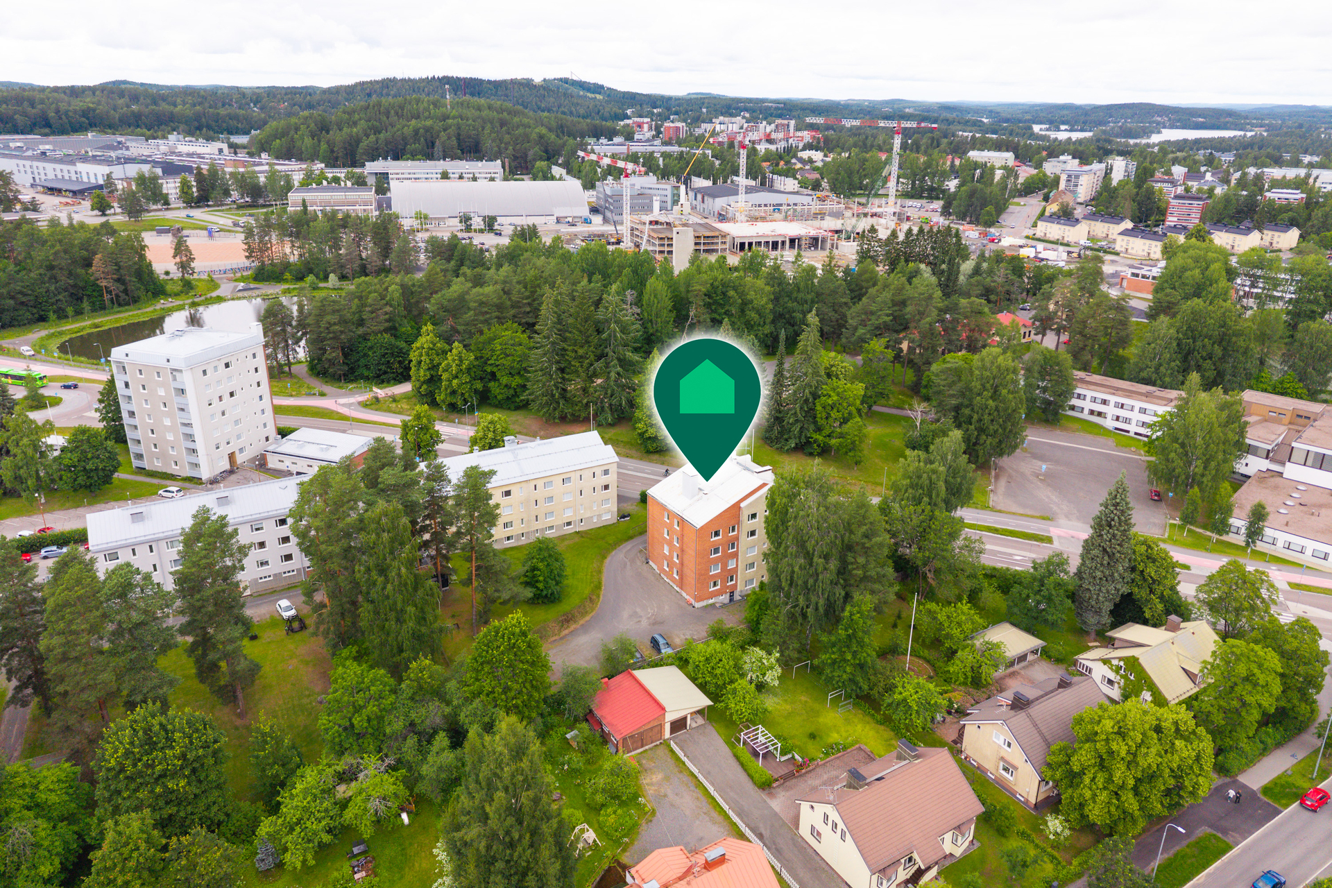 Keskussairaalantie 5, Mattilanpelto, Jyväskylä