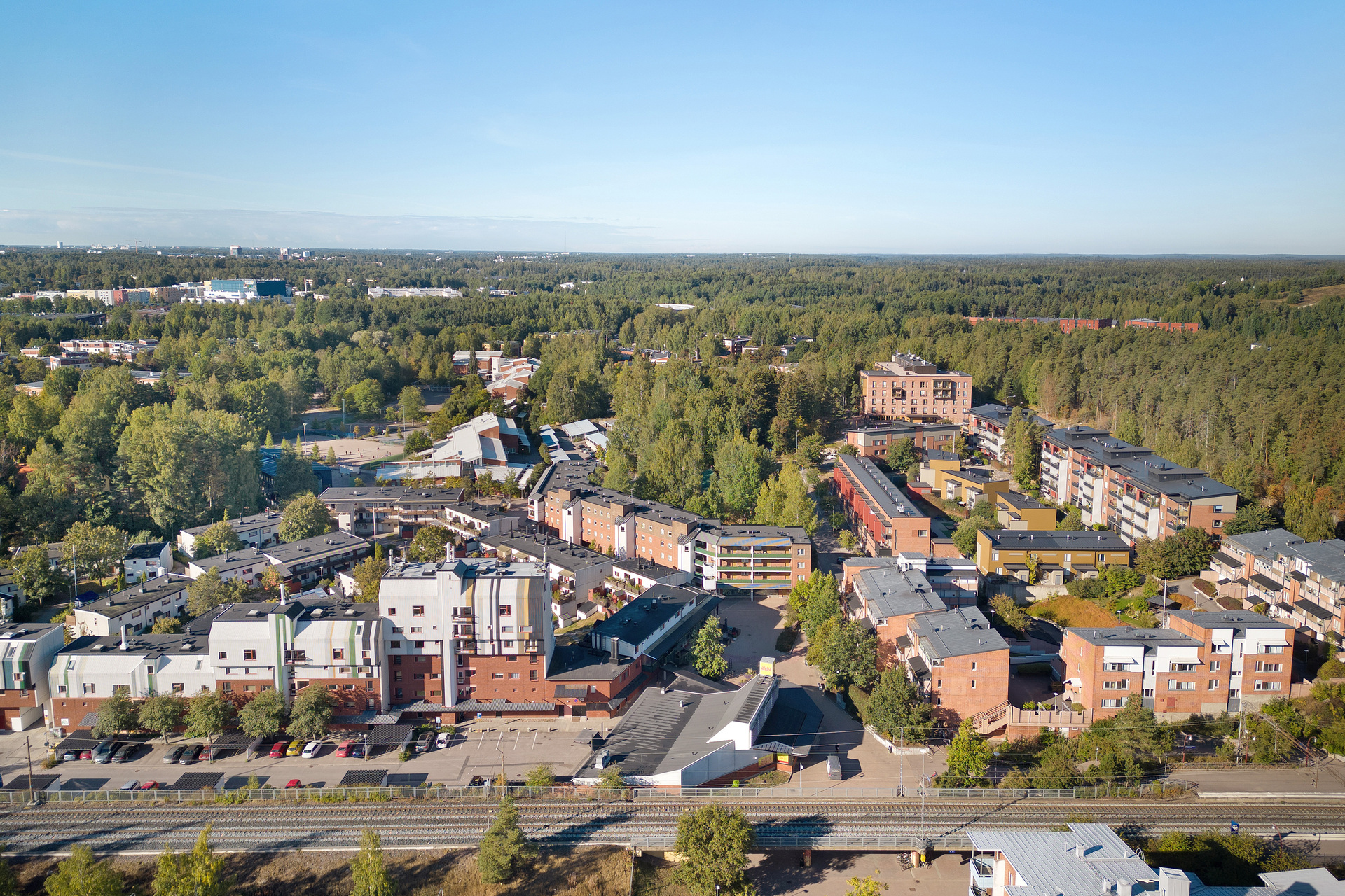 Malminkartanon ilmakuvaa