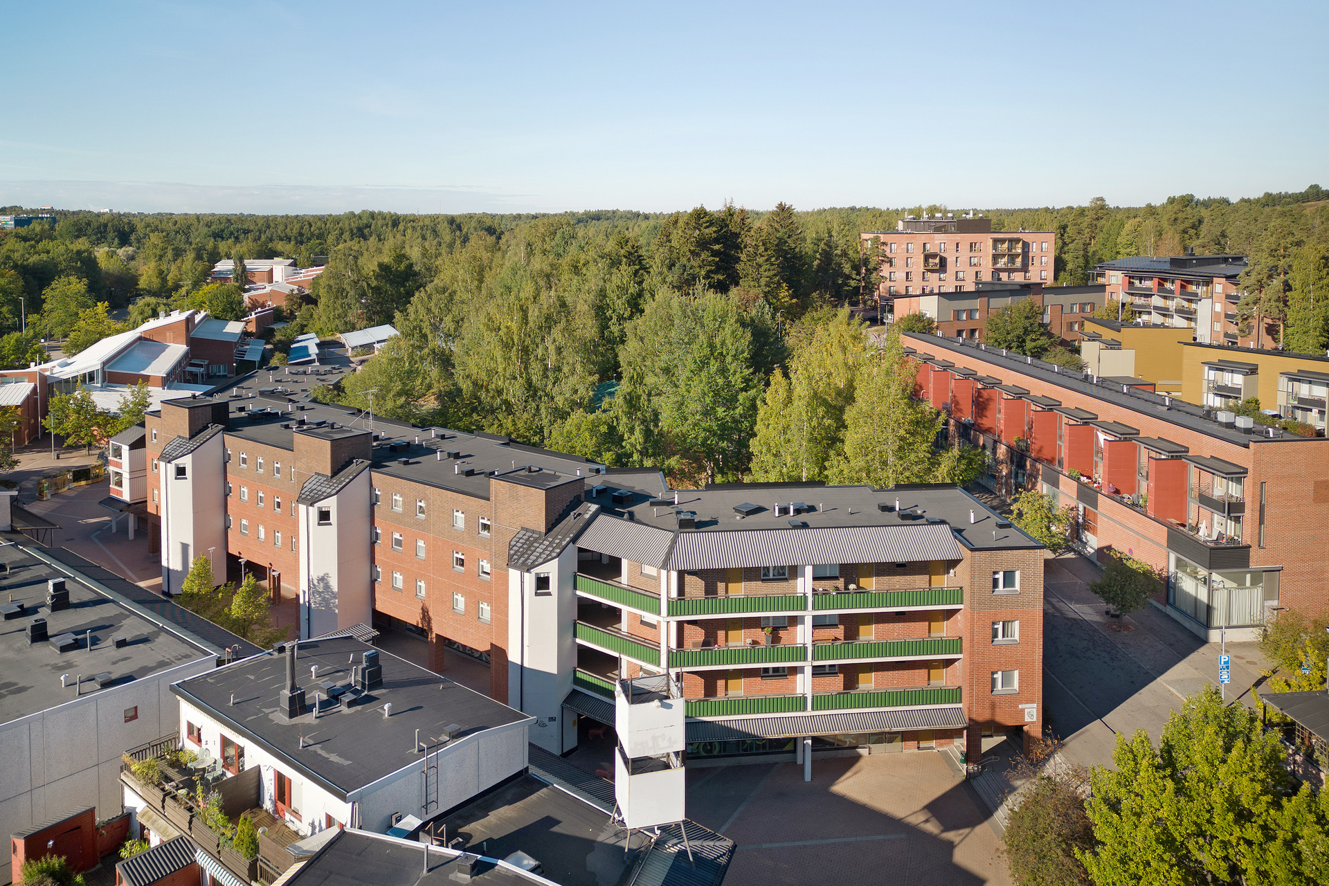 Malminkartanon ilmakuvaa