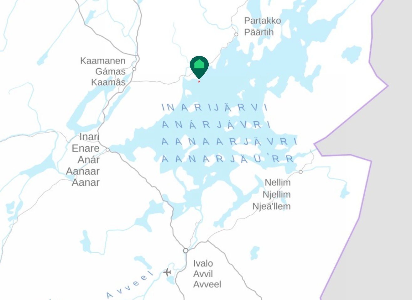 Paloniementie 245, Väylä, Inari