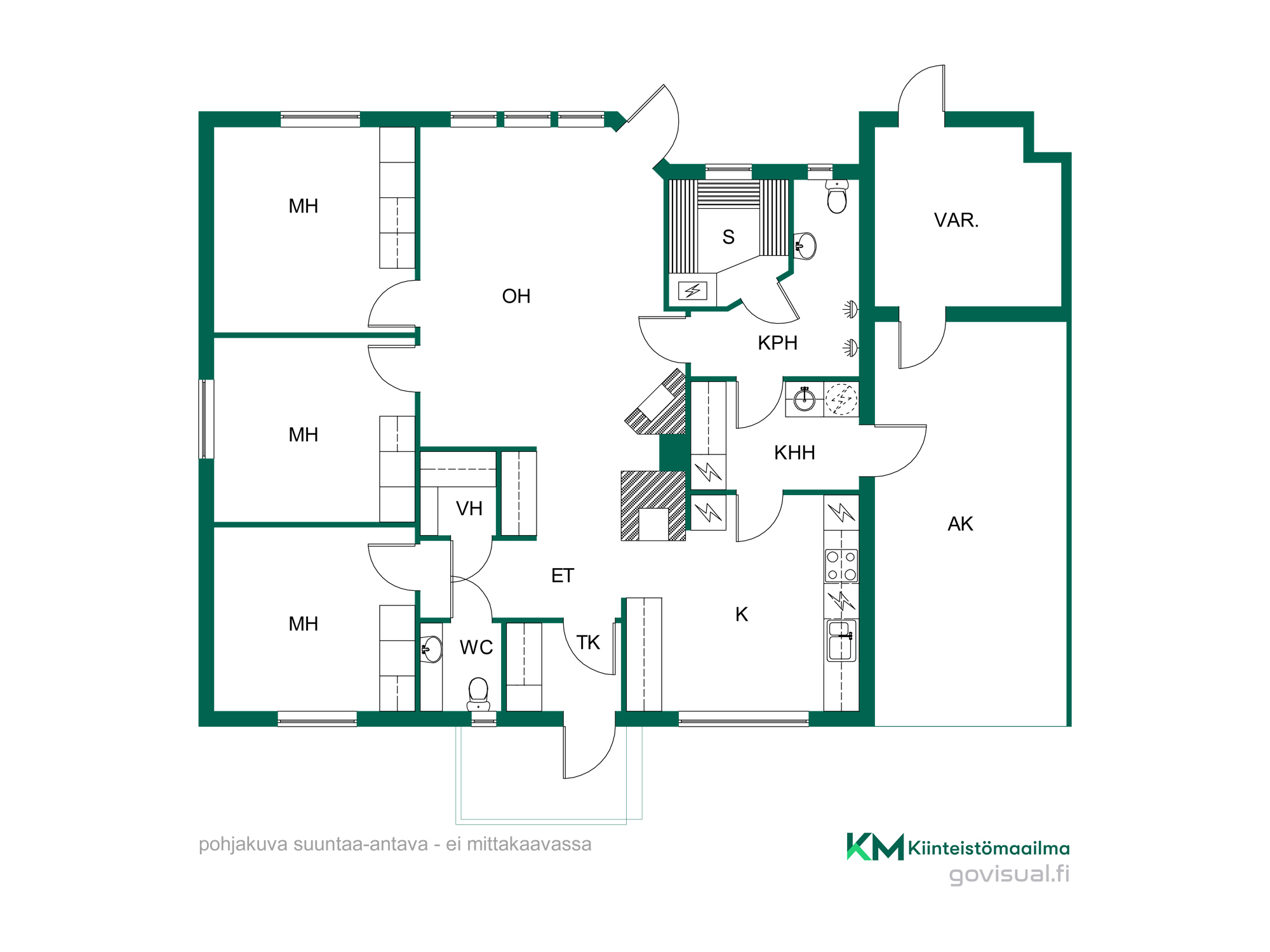 Kalastajatie 2, Lehmo, Lehmo