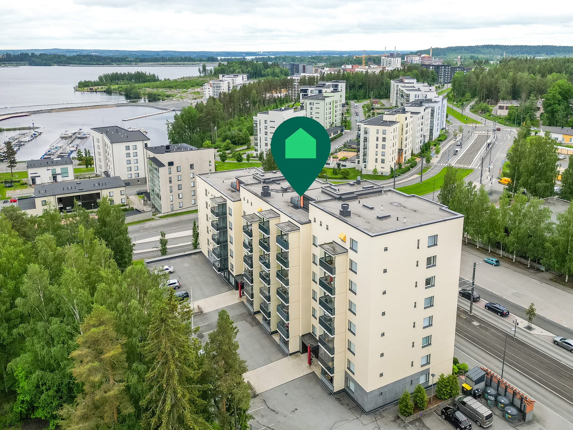 Halkoniemenkatu 2, Halkoniemi, Tampere