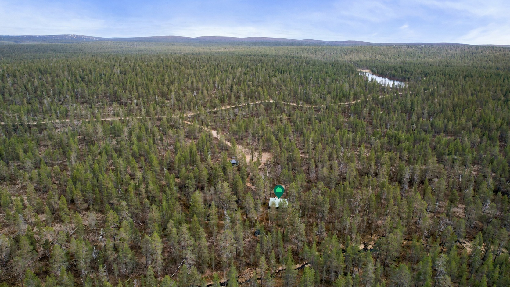 Rauhallinen ja luonnonläheinen sijainti