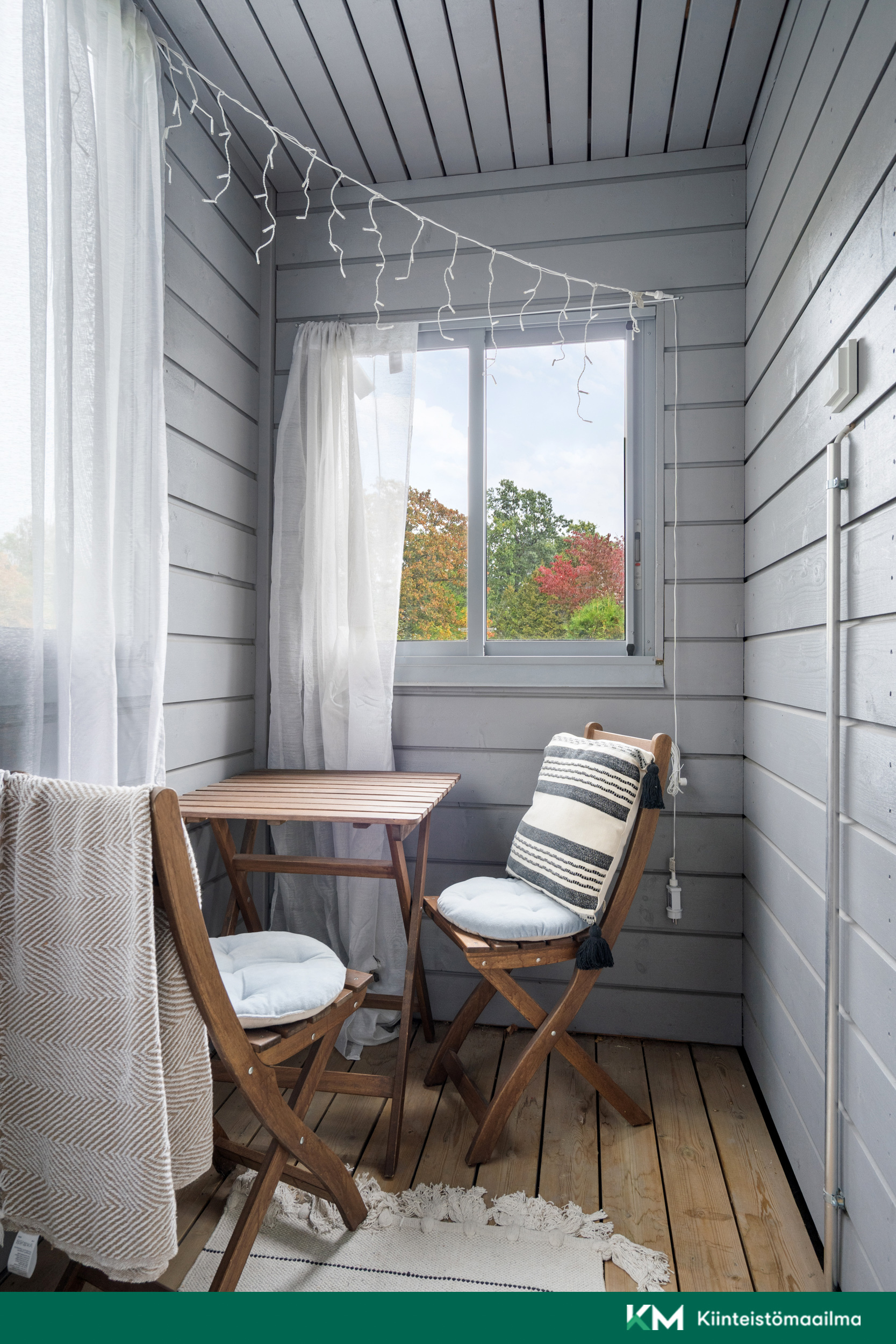 Lasitettu parveke