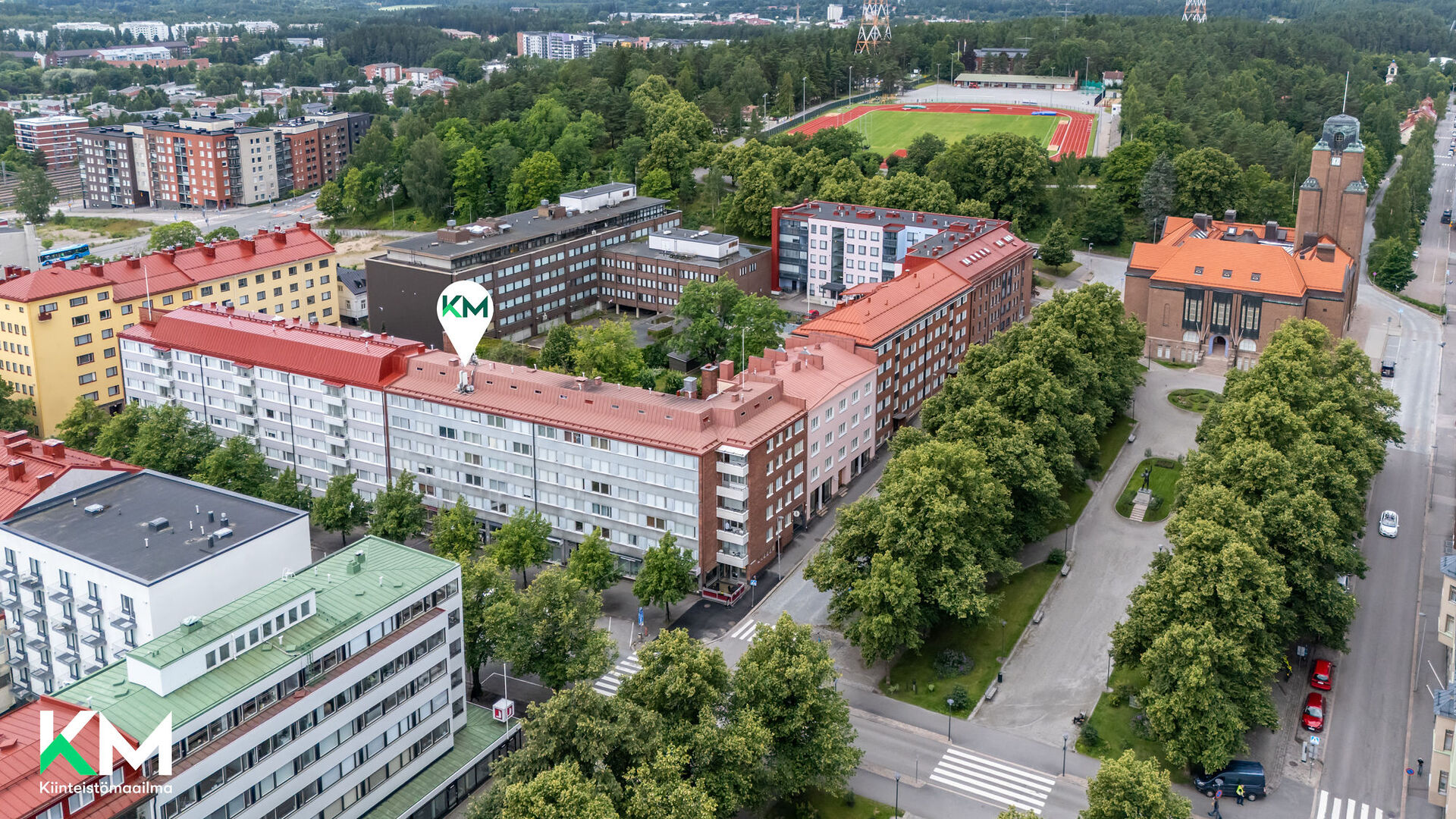 Rautatienkatu 10, Keskusta, Lahti