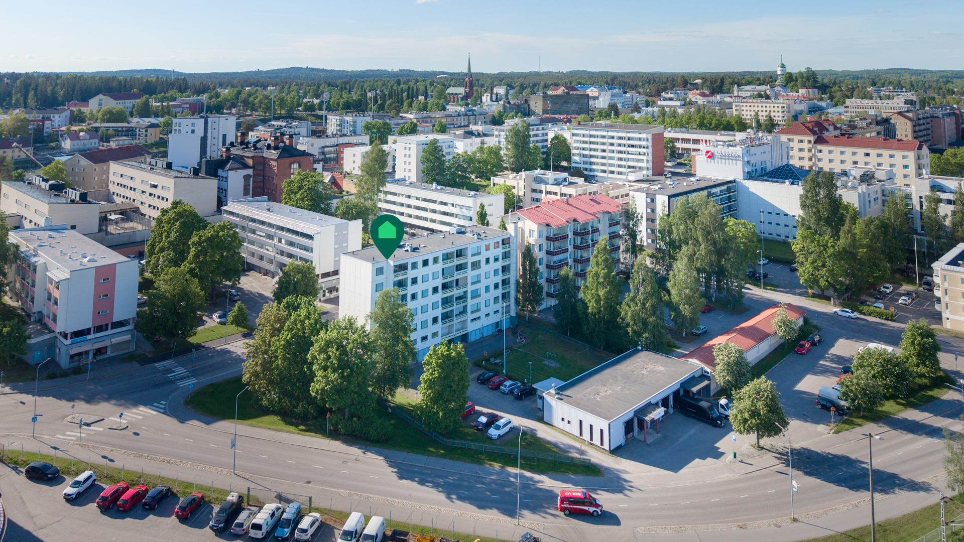 Porrassalmenkatu 3, Keskusta, Mikkeli