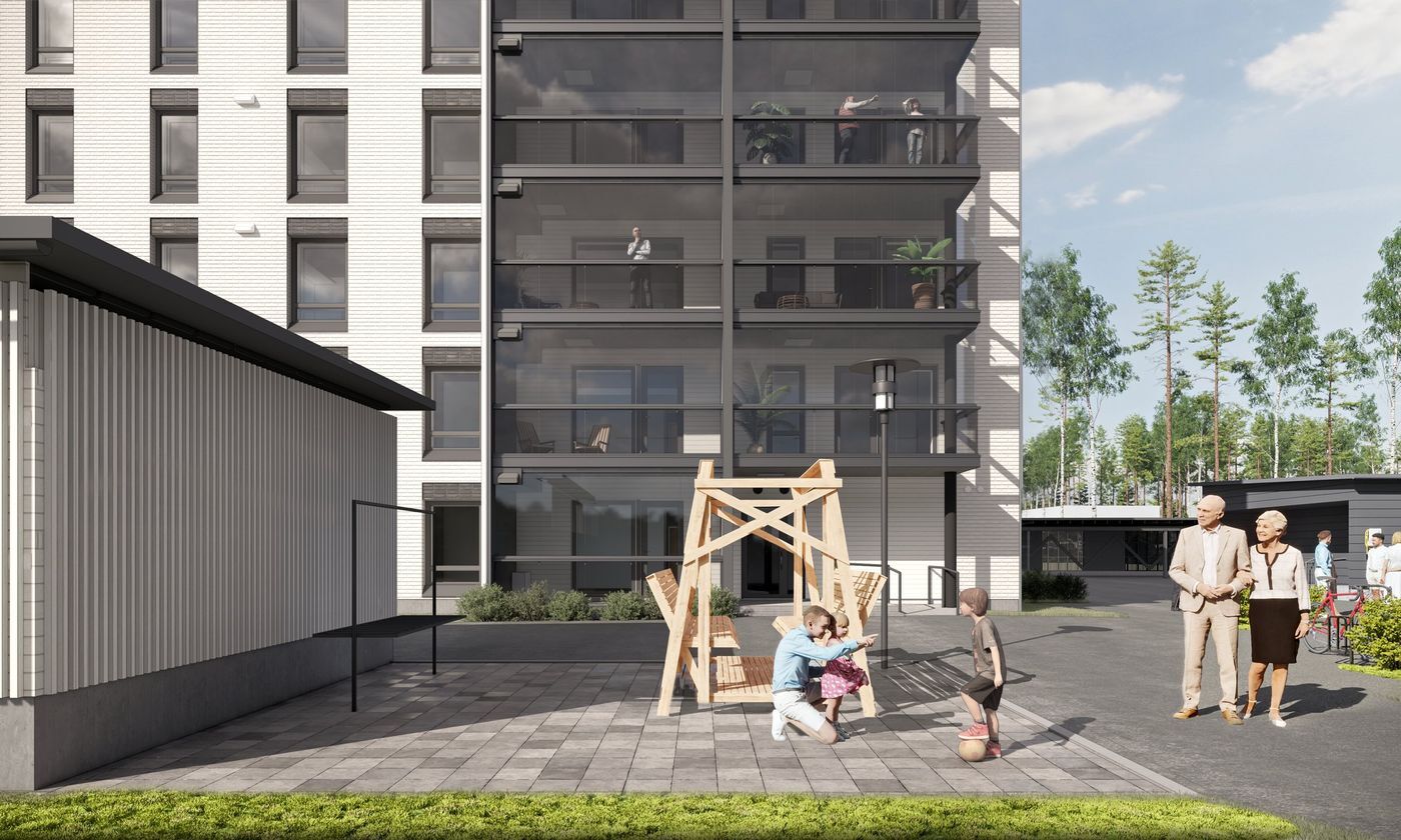 Asemantie 2 B 13, Keskusta, Kempele