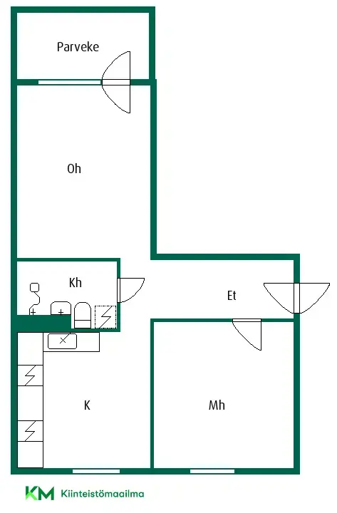 Läkkisepänkatu 3, Hasinmäki, Varkaus