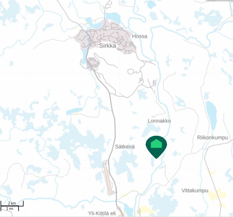 Riikonkoskentie, Kittilä