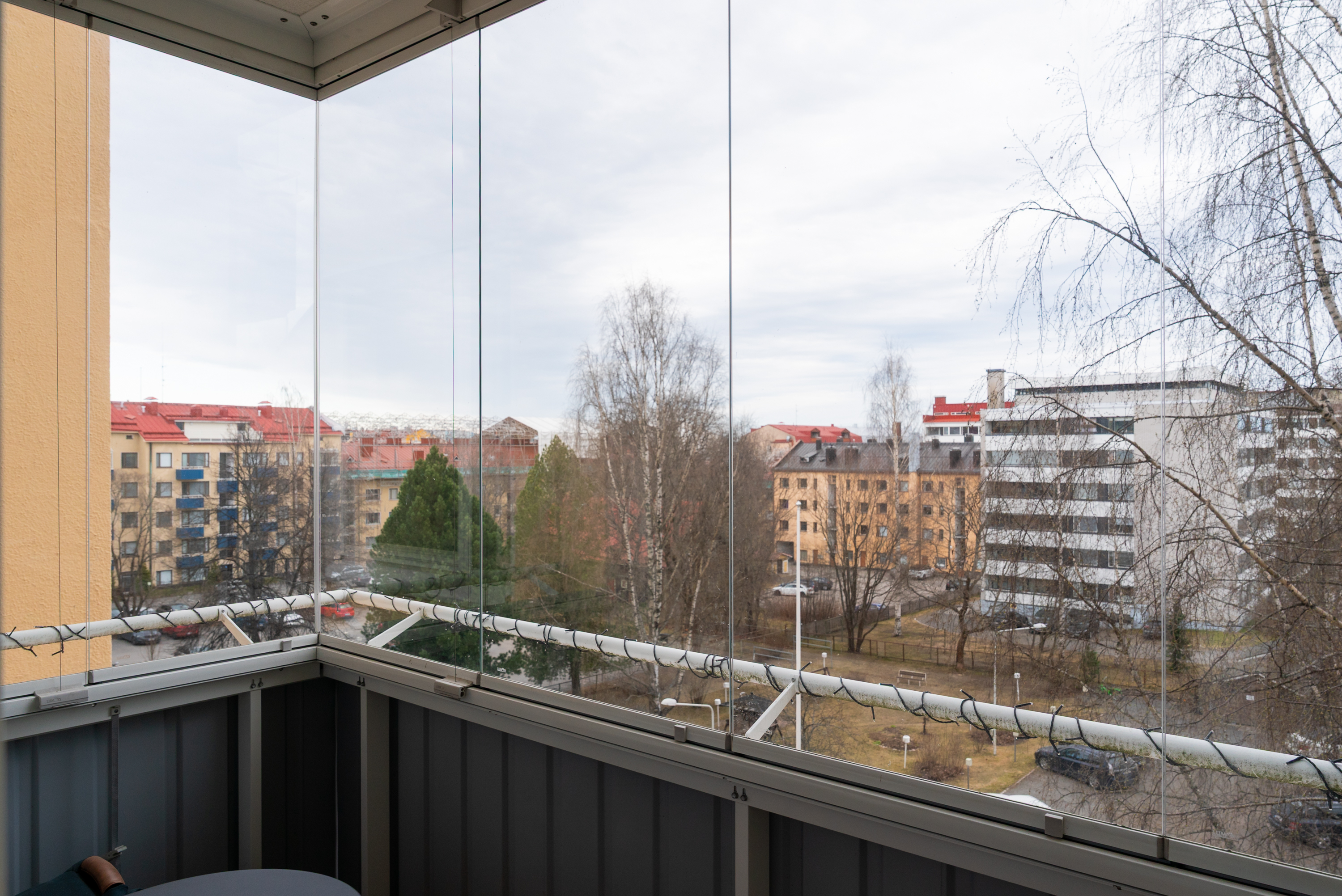 Lasitettu parveke