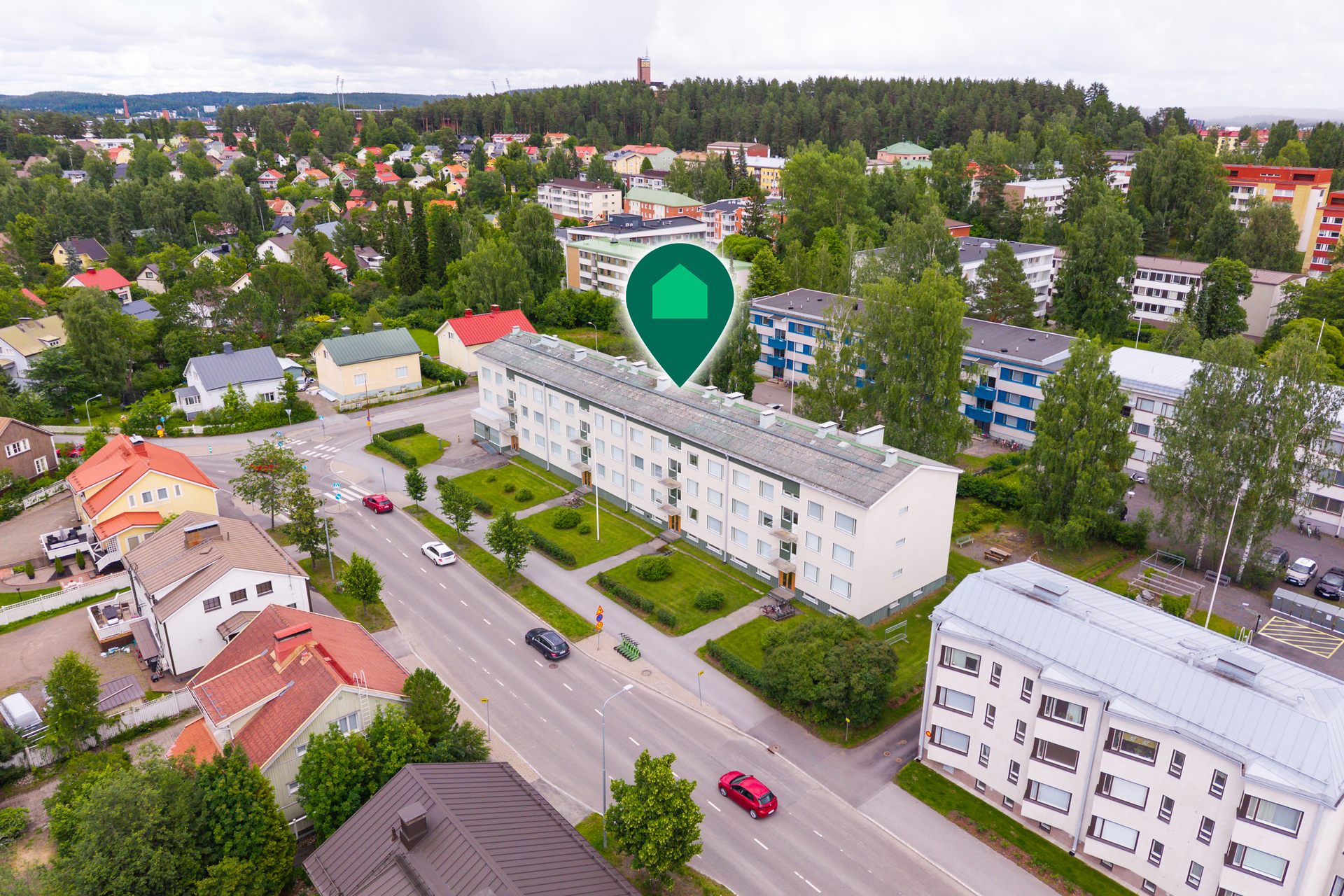 Keskikatu 32-34 , Mäki-Matti, Jyväskylä