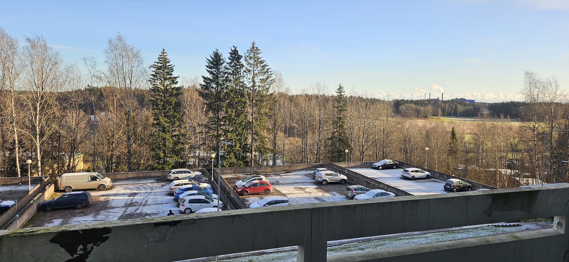 Näkymä parvekkeelta