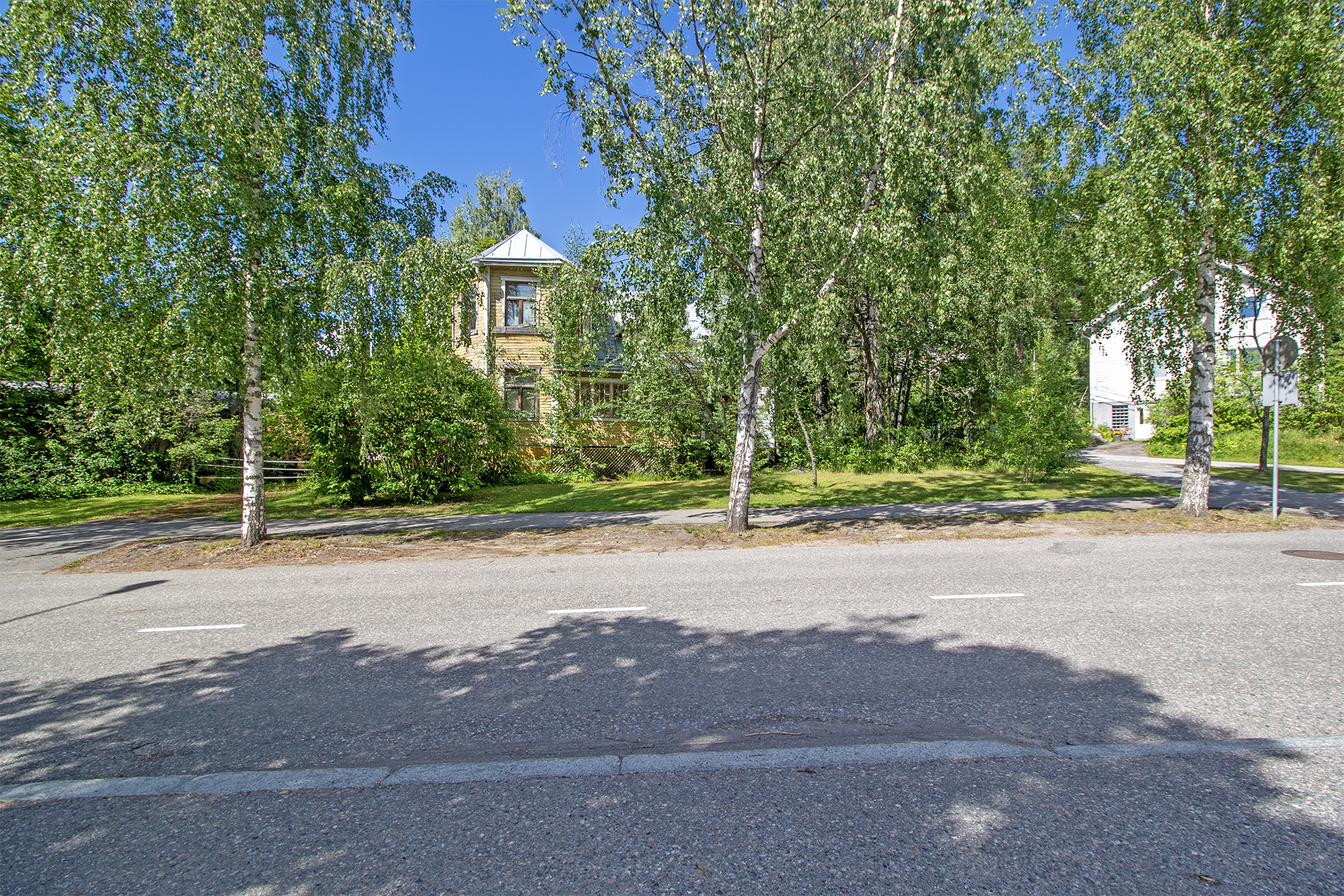 Sibeliuksen ja Kalevalankadun kulma