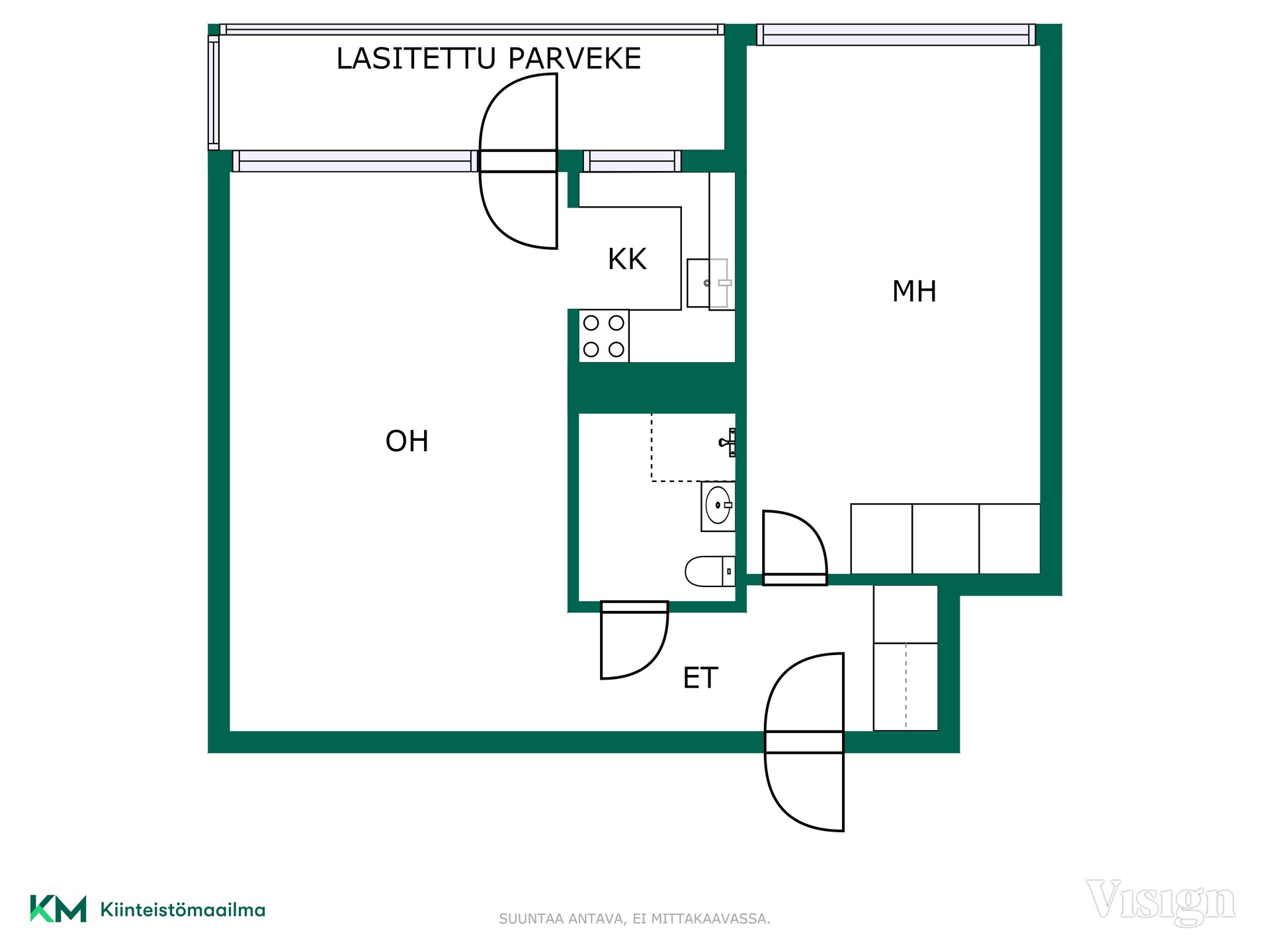 Porvoonkatu 3, Alppiharju, Helsinki