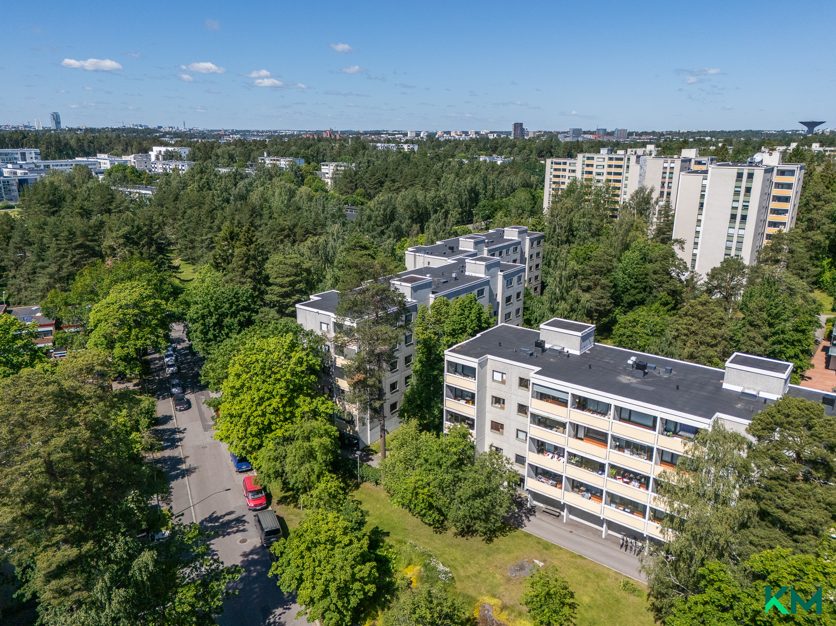 Ilmakuvaa alueelta