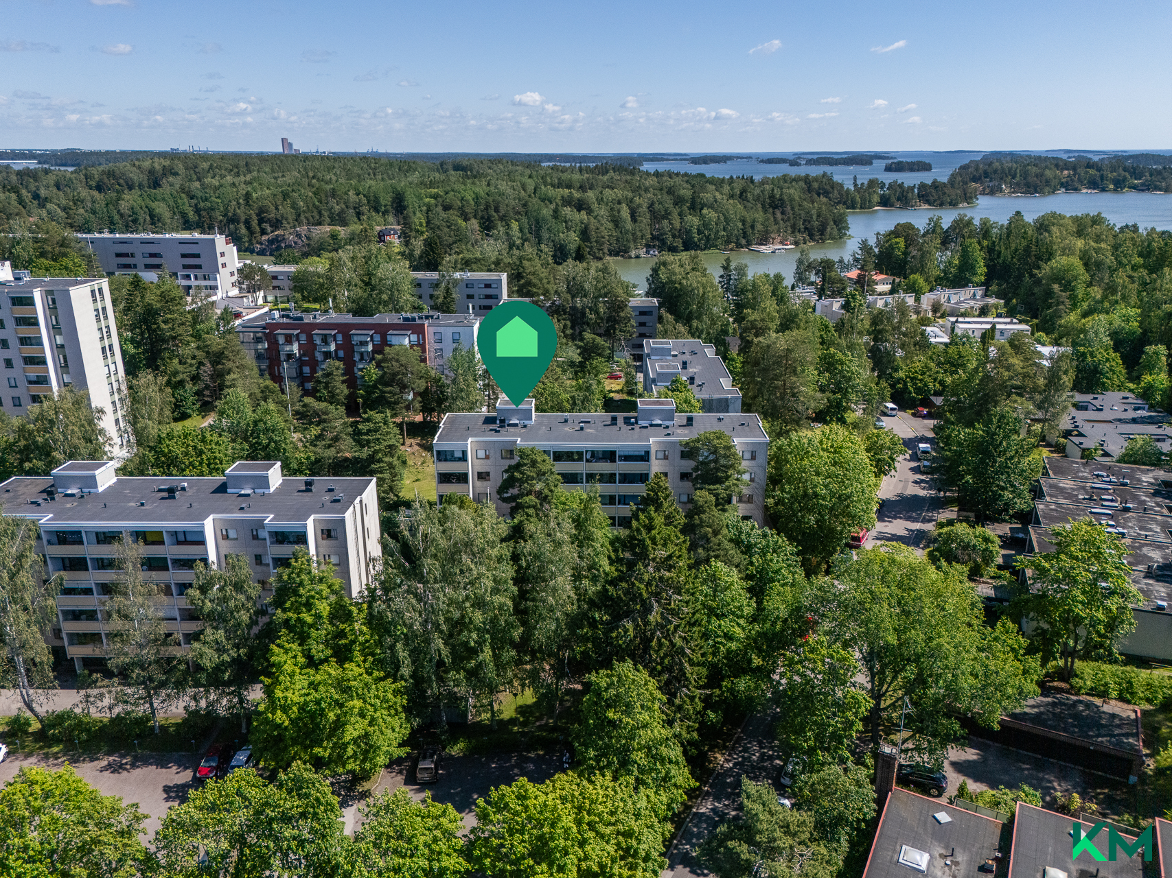 Ilmakuvaa alueelta