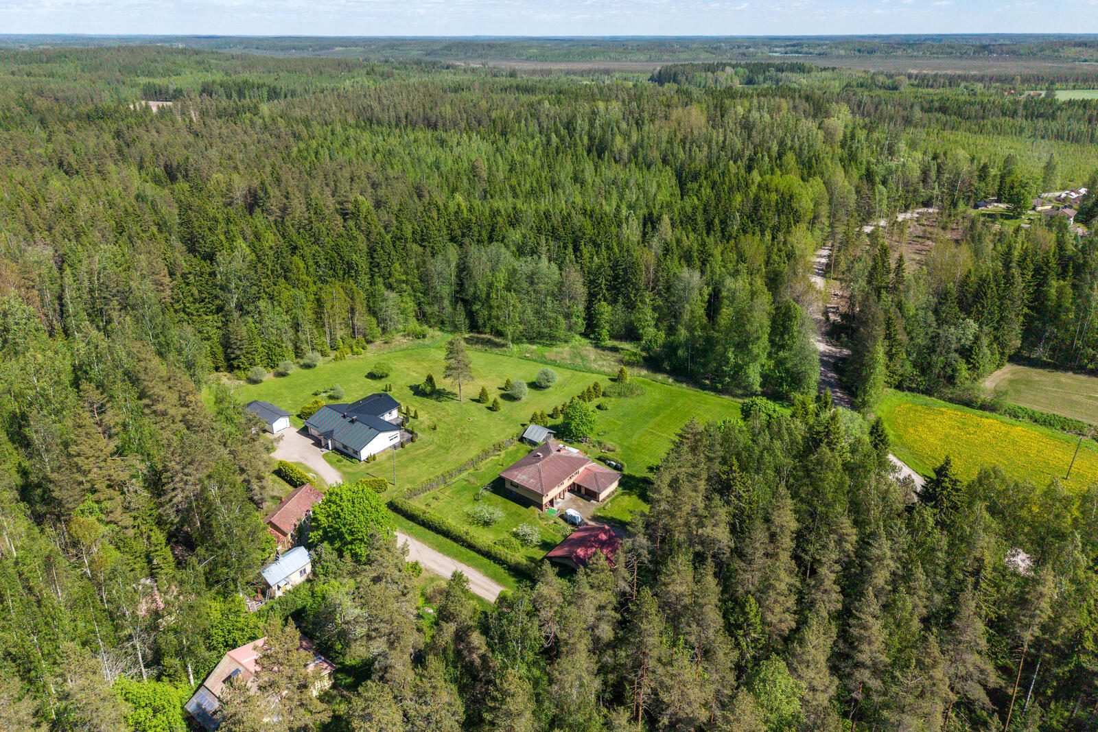 Upea maalaismaisema