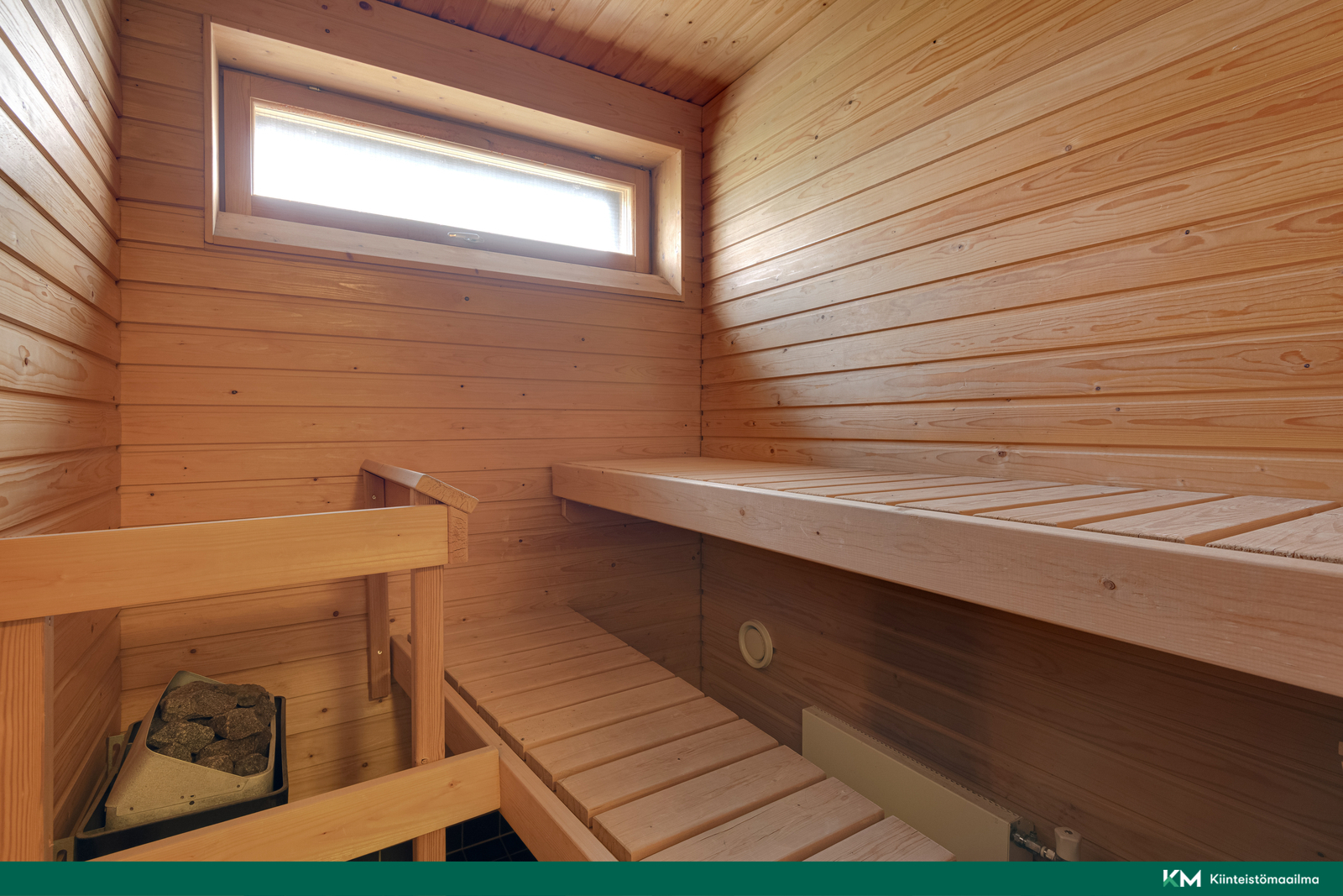 ikkunallinen sauna