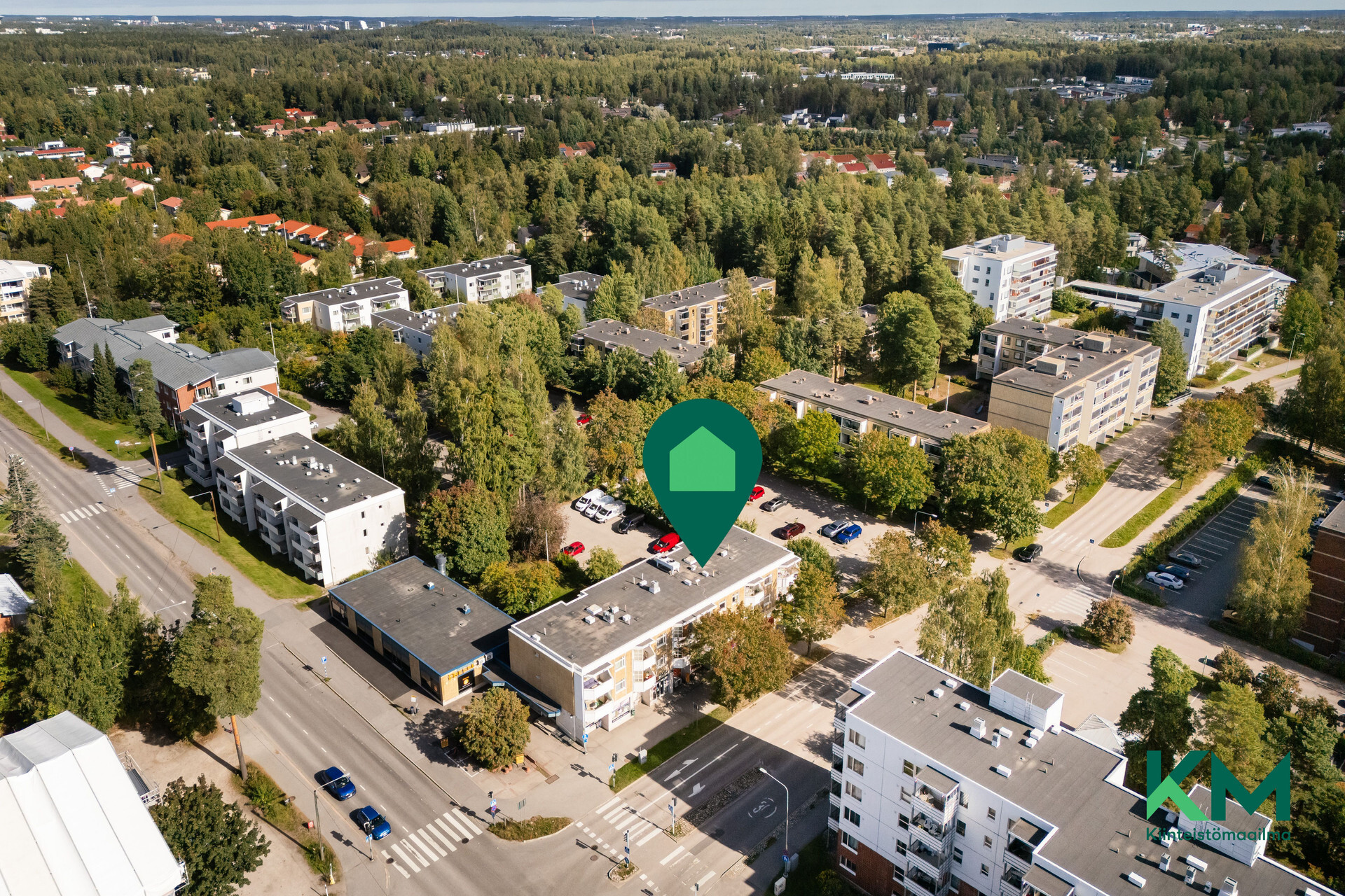 Keskeinen sijainti