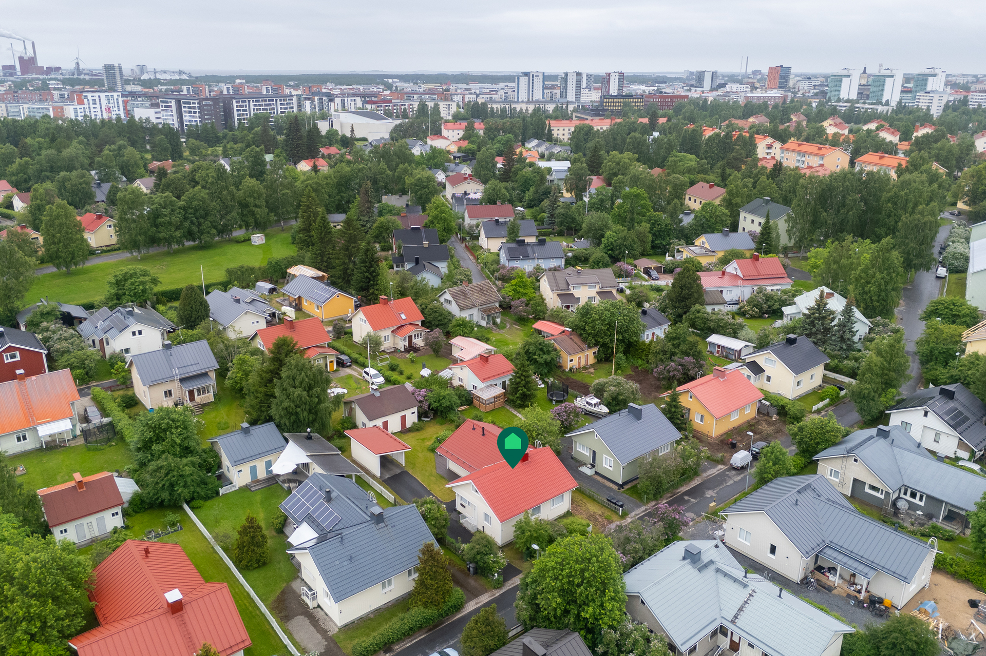 Paimenpolku 10, Karjasilta, Oulu