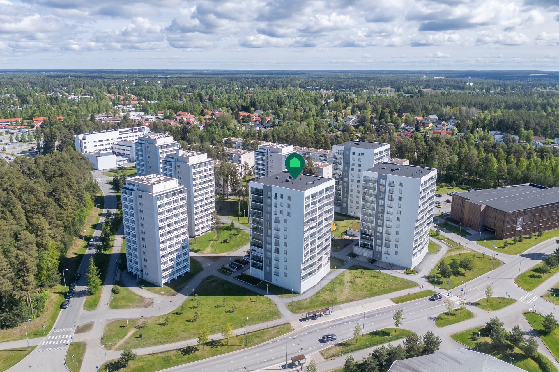 Hoitajanrinne 7, Sairaalanrinne, Oulu
