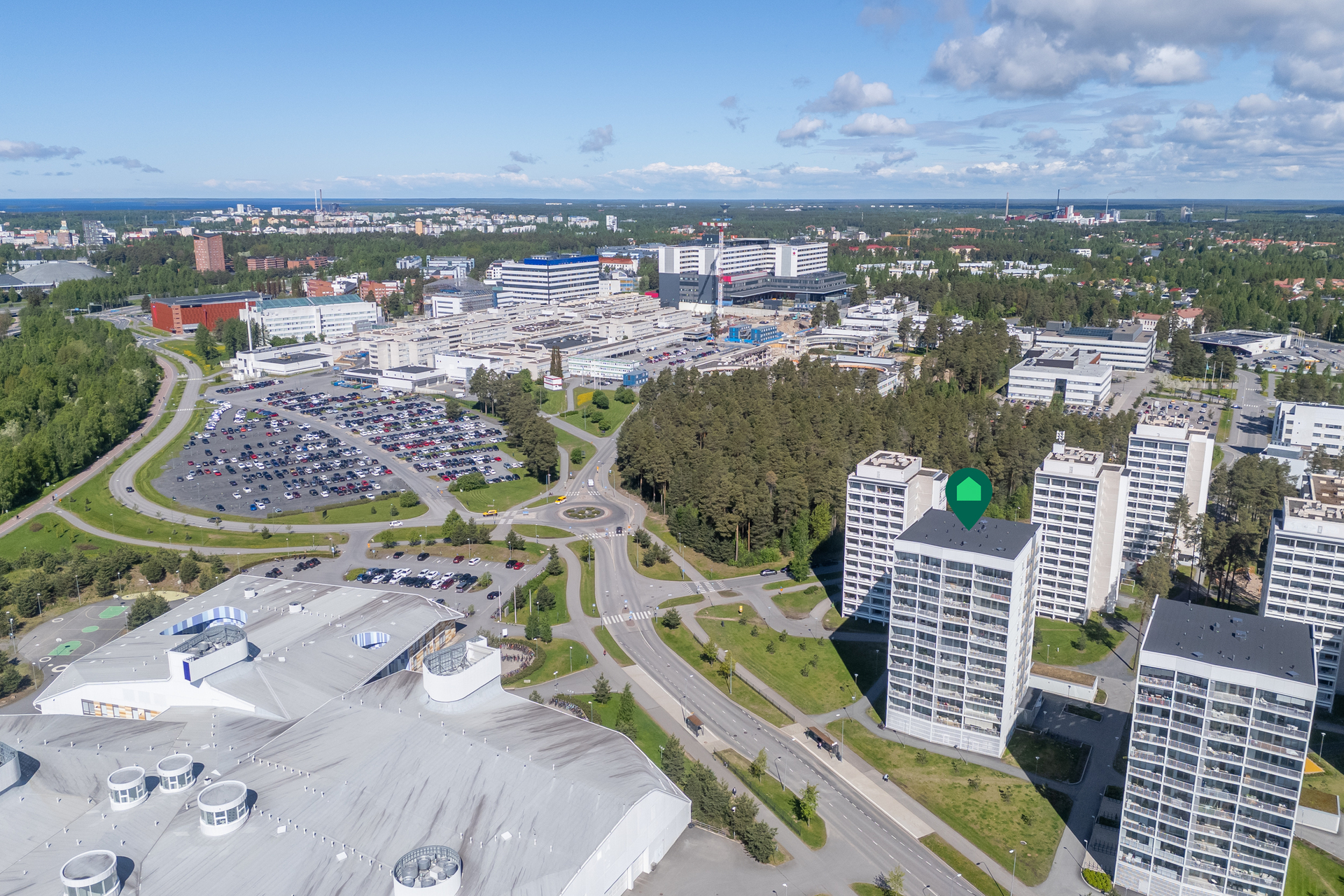 Hoitajanrinne 7, Sairaalanrinne, Oulu