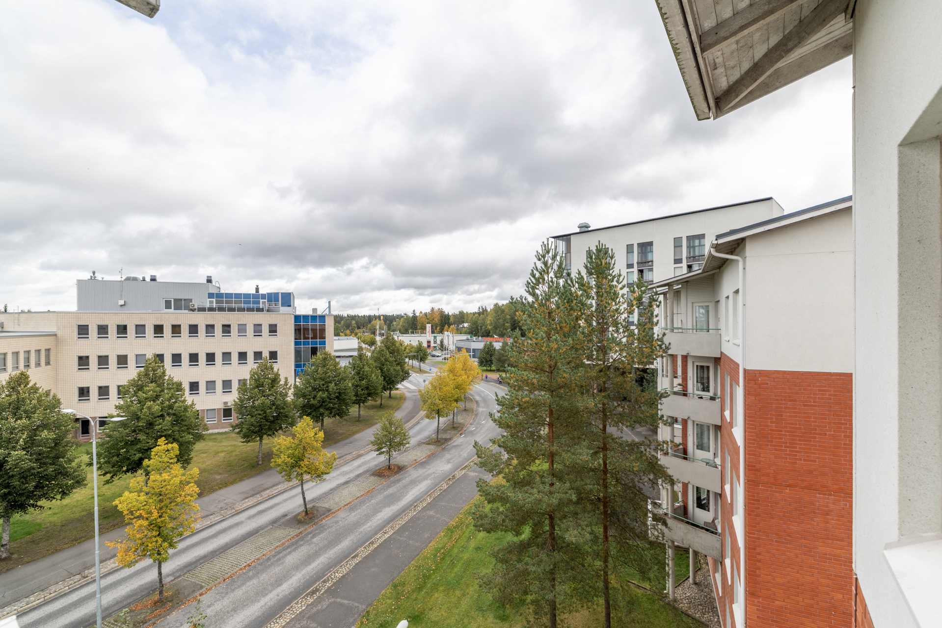 Näkymää parvekkeelta