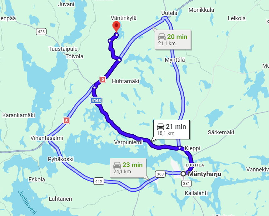 Pesukalliontie 113, Toivola, Mäntyharju