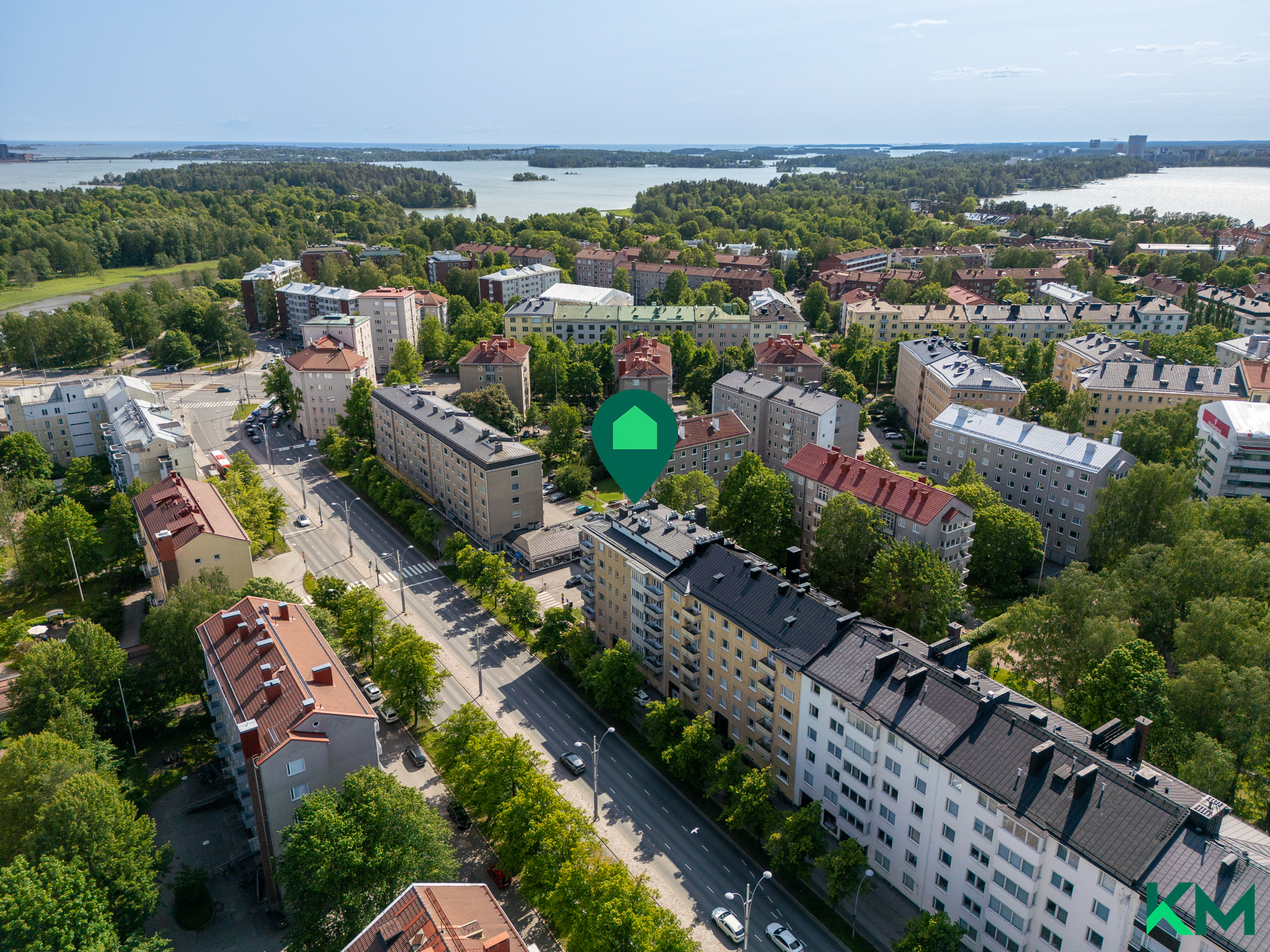 Huopalahdentie 8a, Munkkiniemi, Helsinki