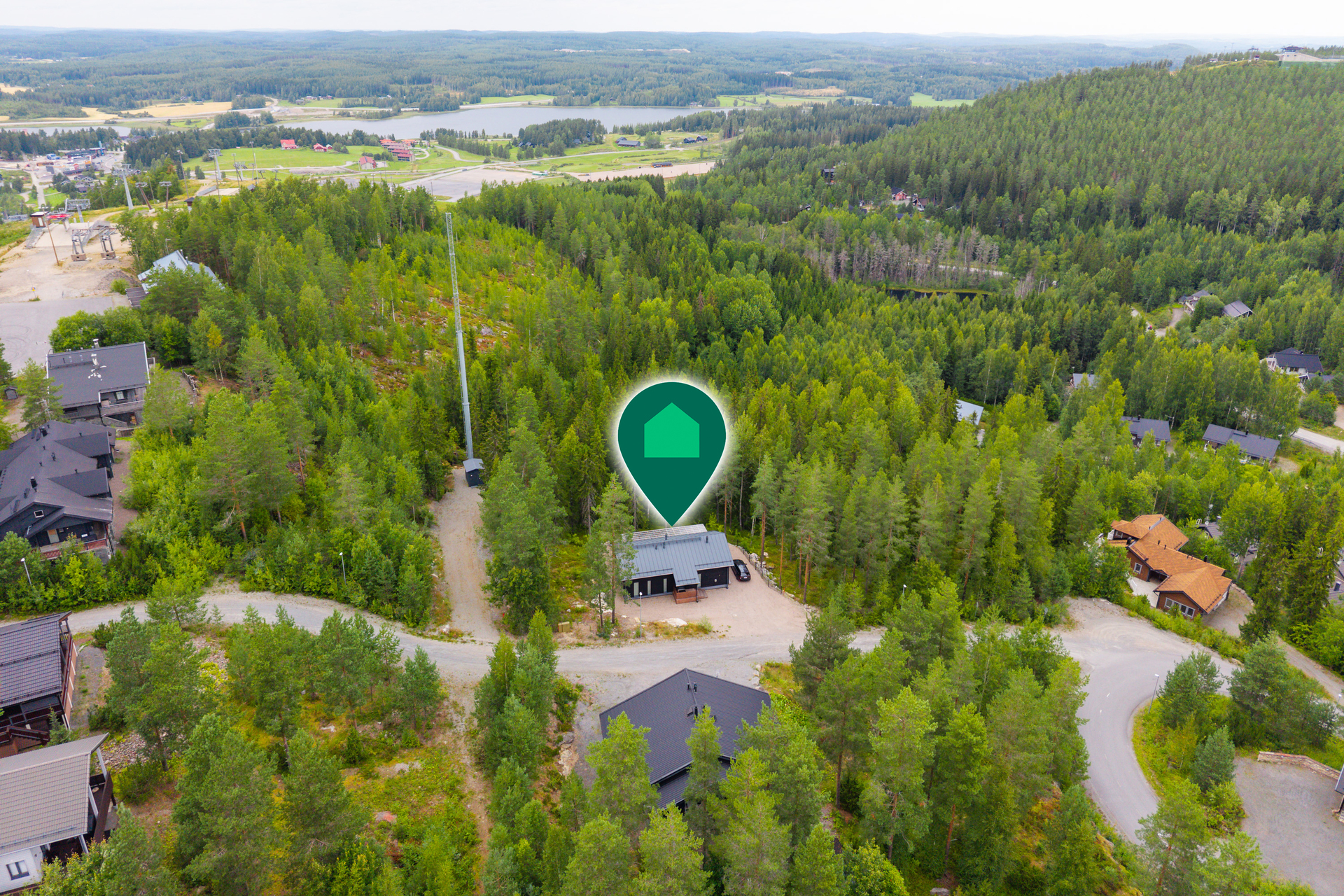 Länsihuipunkuja 4, Himos, Jämsä